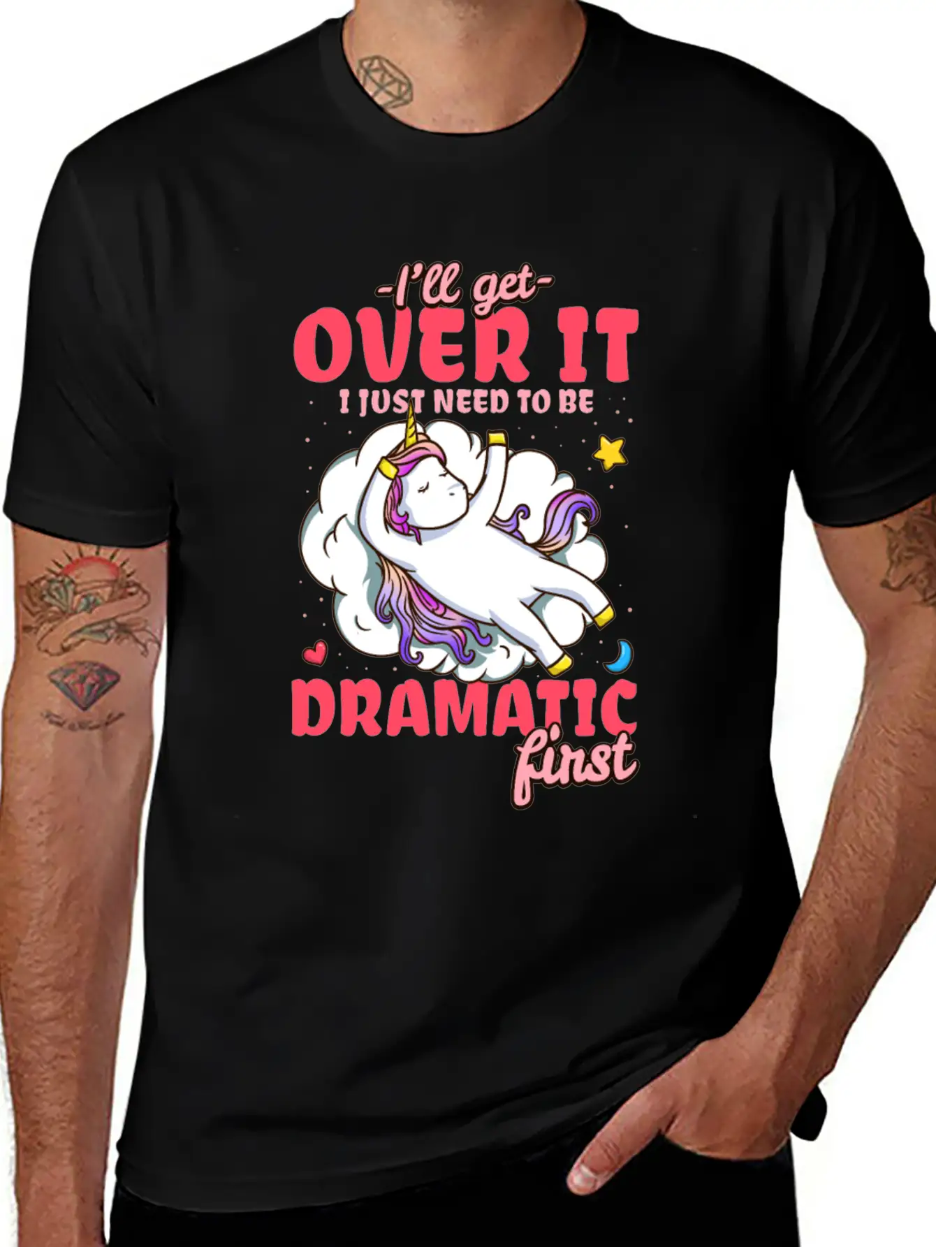 Unicorn Essential Cotton Tee For Daily Outfits ¨C Unisex Style