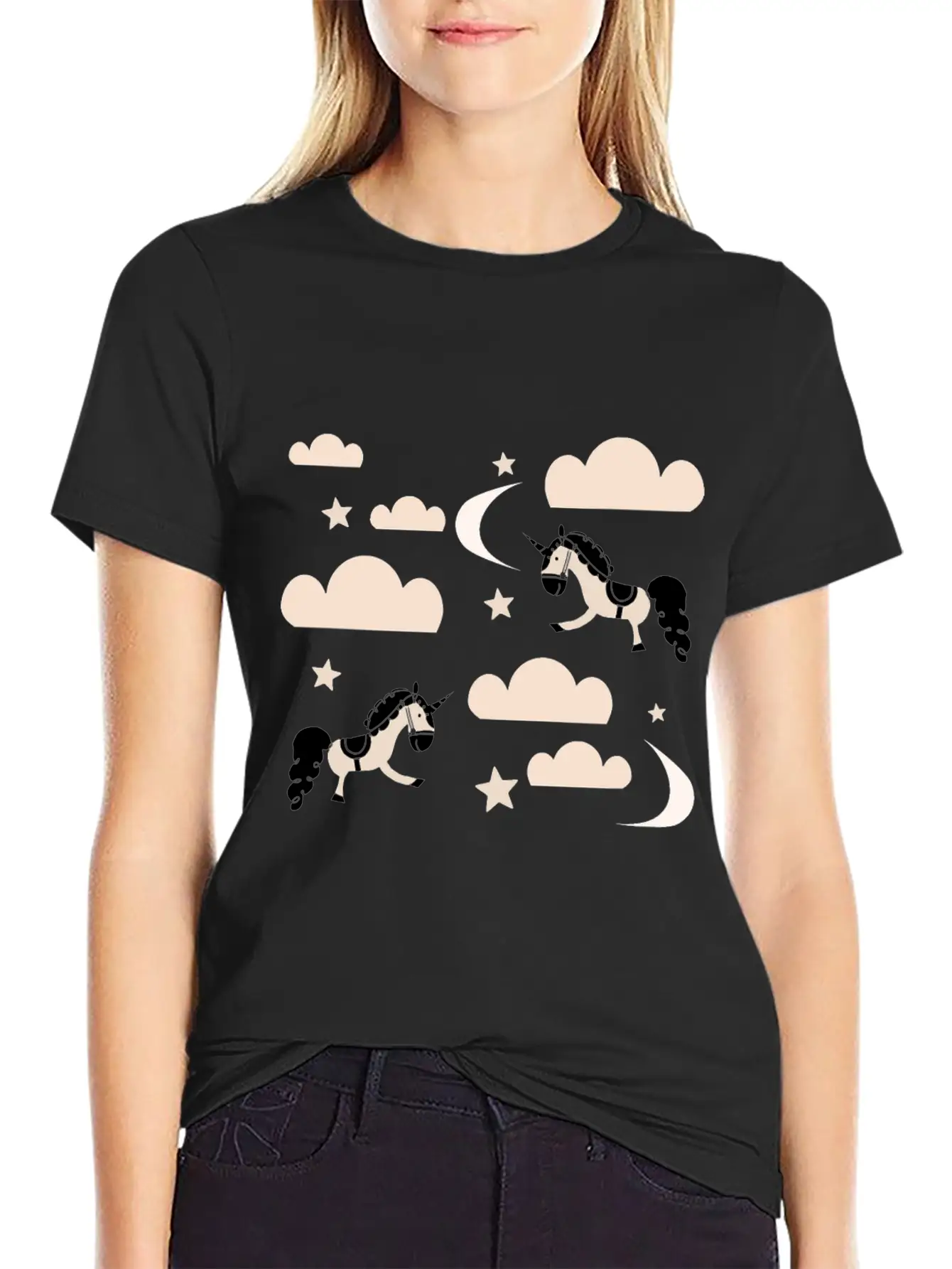 Unicorn Rainbow Soft Cotton Short Sleeve Tee ¨C Unisex Wardrobe Staple