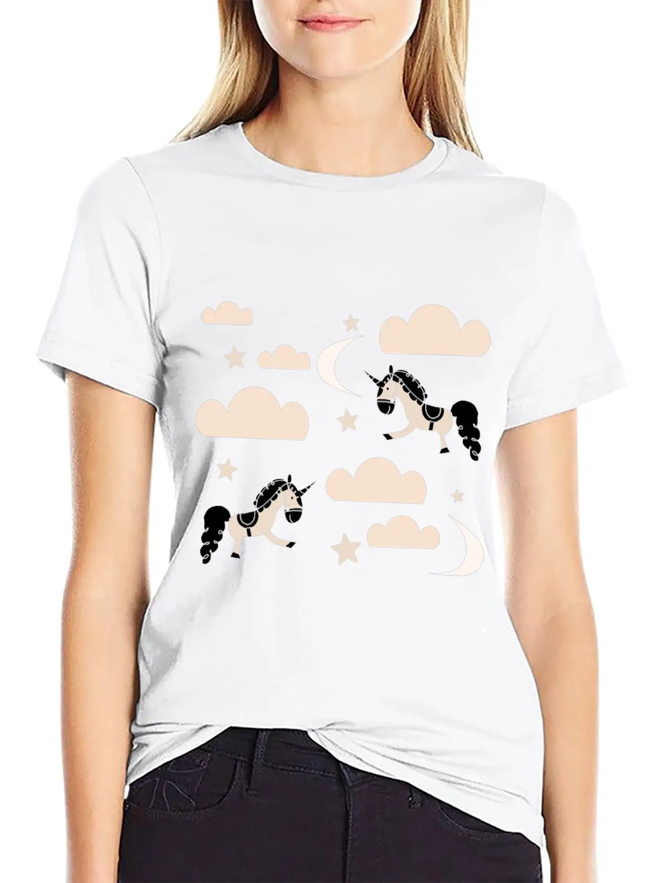 Unicorn Rainbow Soft Cotton Short Sleeve Tee ¨C Unisex Wardrobe Staple