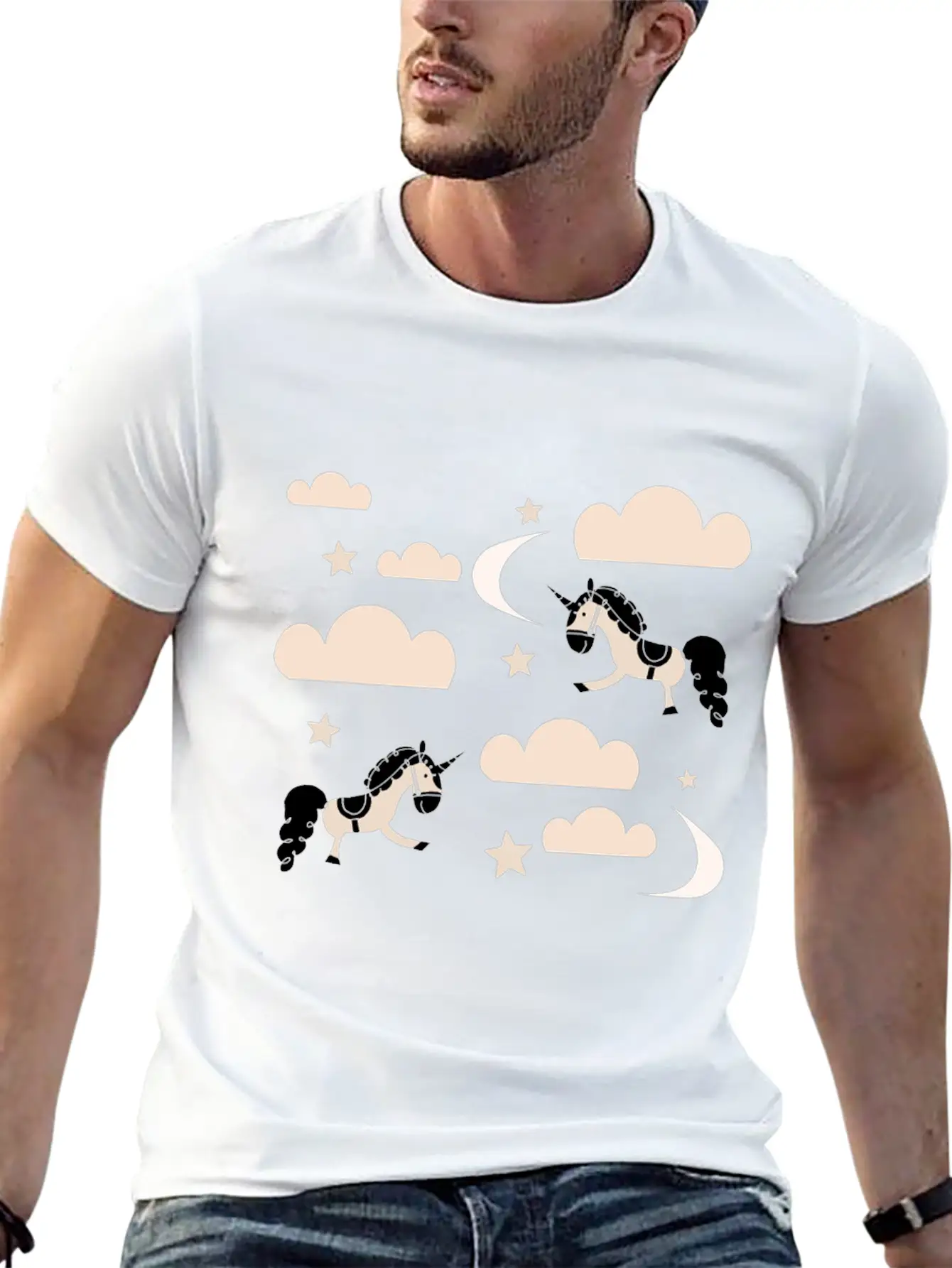 Unicorn Rainbow Soft Cotton Short Sleeve Tee ¨C Unisex Wardrobe Staple