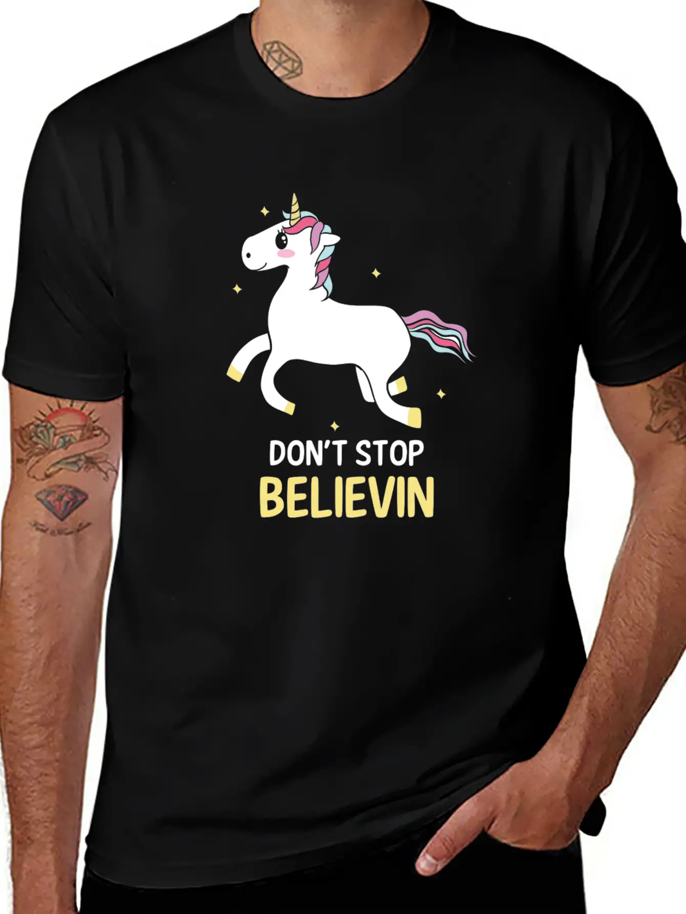 Unicorn Soft Cotton Short Sleeve Tee ¨C Unisex Wardrobe Staple
