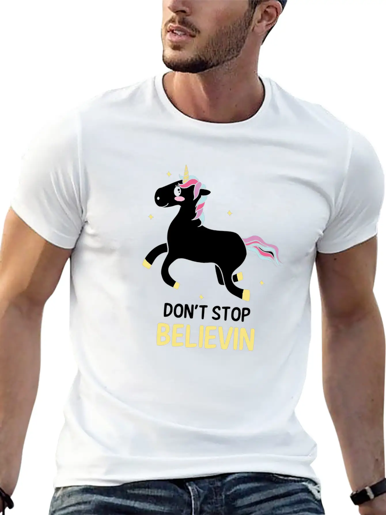 Unicorn Soft Cotton Short Sleeve Tee ¨C Unisex Wardrobe Staple