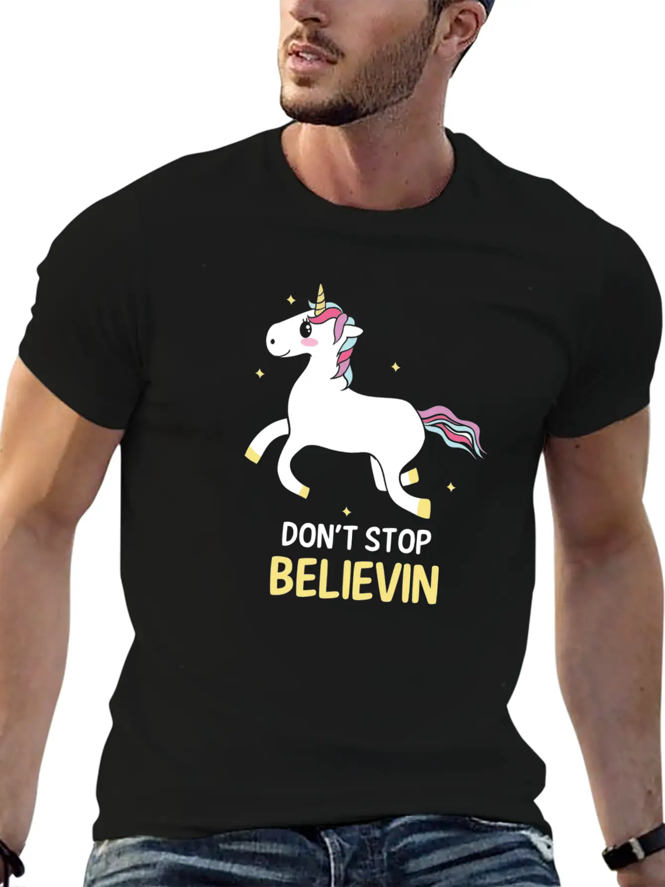 Unicorn Soft Cotton Short Sleeve Tee ¨C Unisex Wardrobe Staple