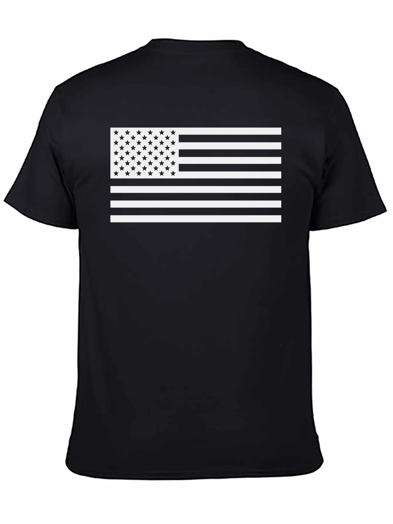 United States Of America Stars & Stripes Flag Basic Graphic T-Shirt ¨C Daily Comfort In Soft Cotton