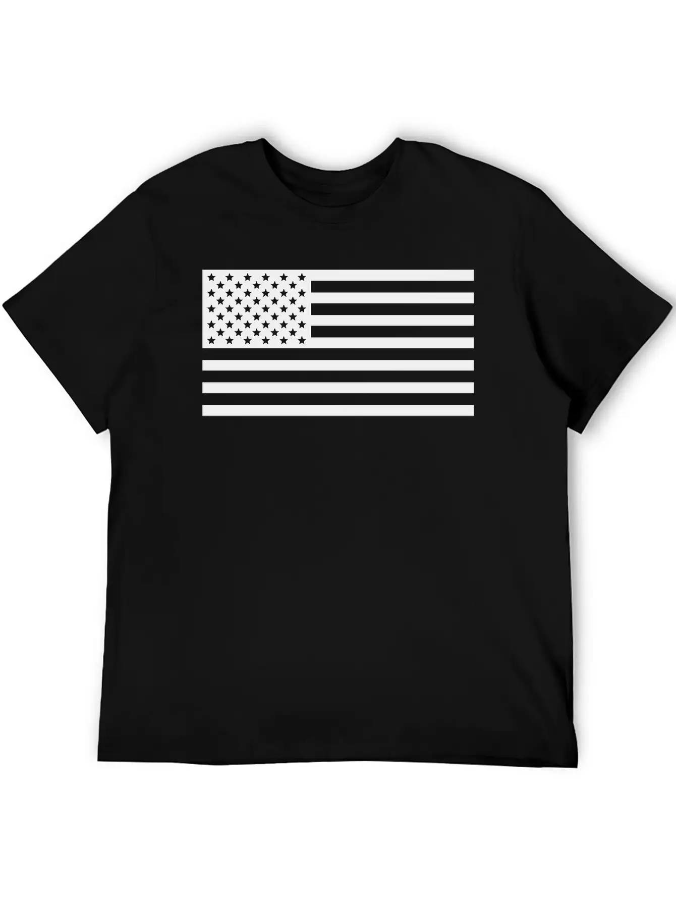 United States Of America Stars & Stripes Flag Basic Graphic T-Shirt ¨C Daily Comfort In Soft Cotton