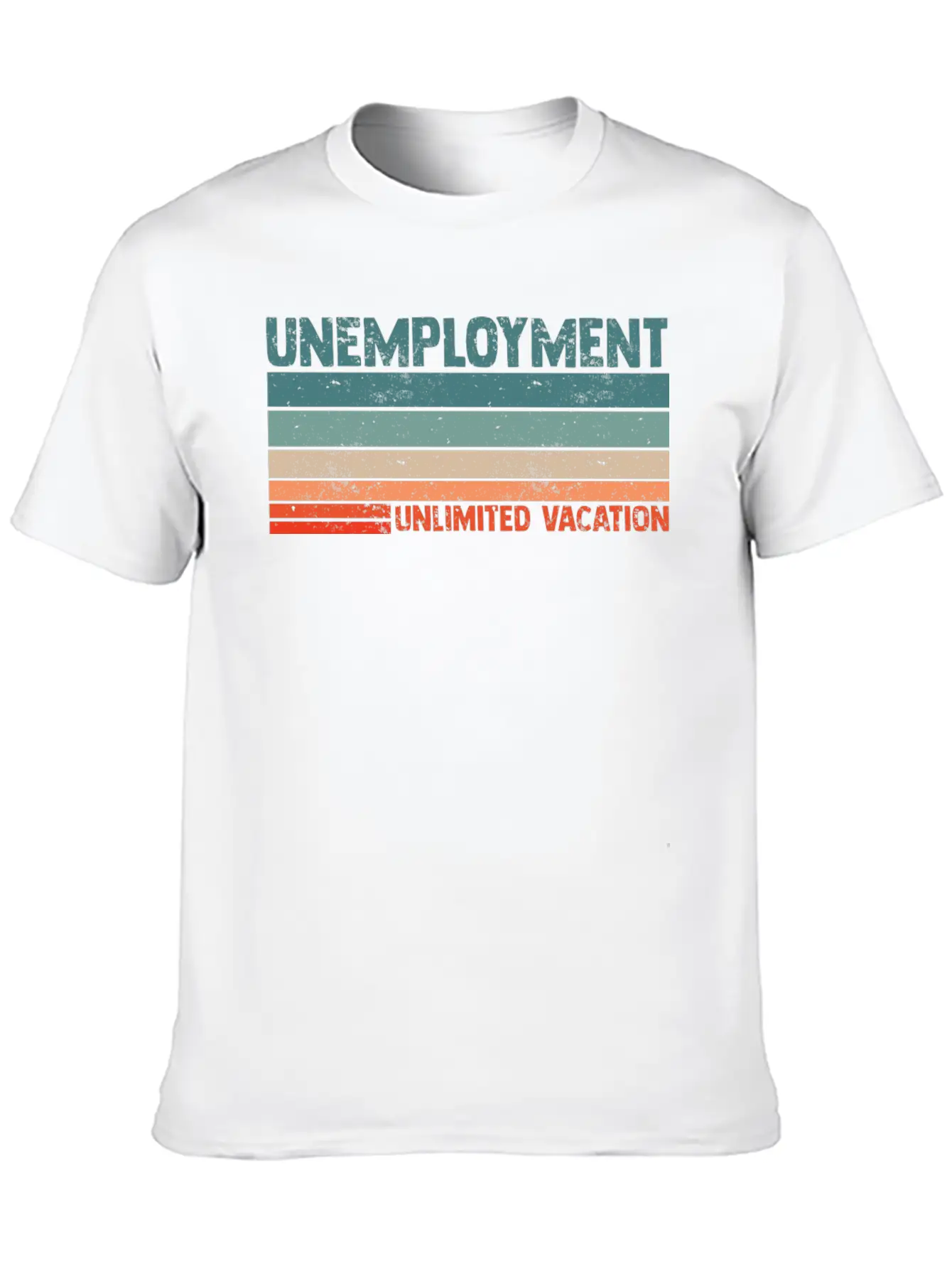 Unlimited Vacation Unemployment For A Jobless Lazy Soft Cotton Short Sleeve Tee ¨C Unisex Wardrobe Staple