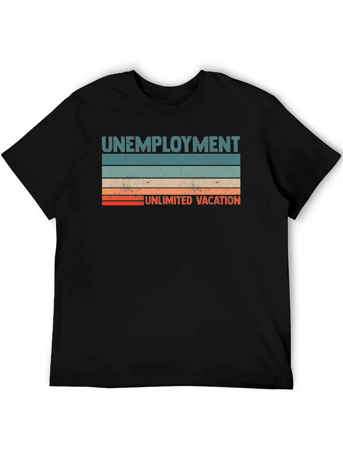 Unlimited Vacation Unemployment For A Jobless Lazy Soft Cotton Short Sleeve Tee ¨C Unisex Wardrobe Staple