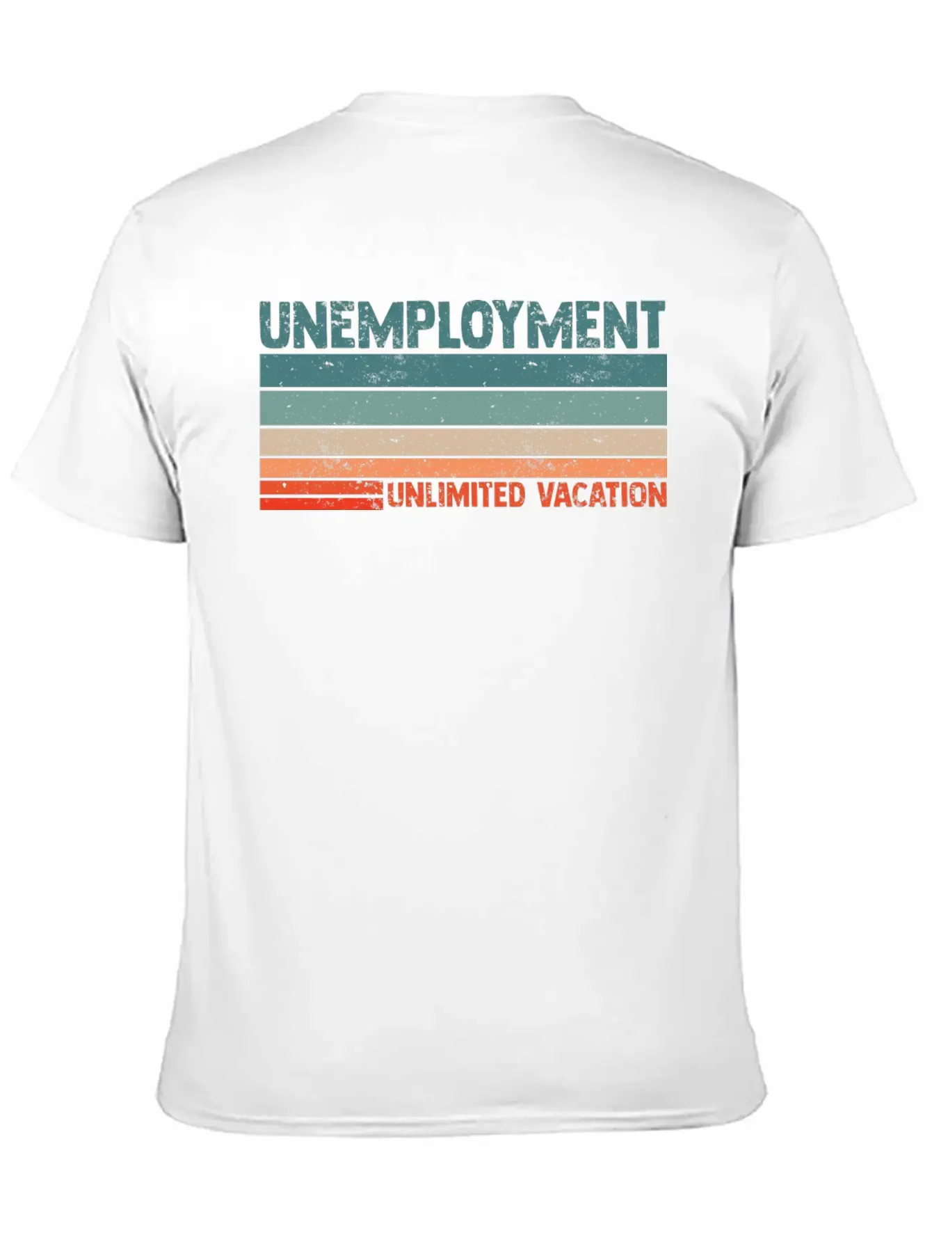 Unlimited Vacation Unemployment For A Jobless Lazy Soft Cotton Short Sleeve Tee ¨C Unisex Wardrobe Staple