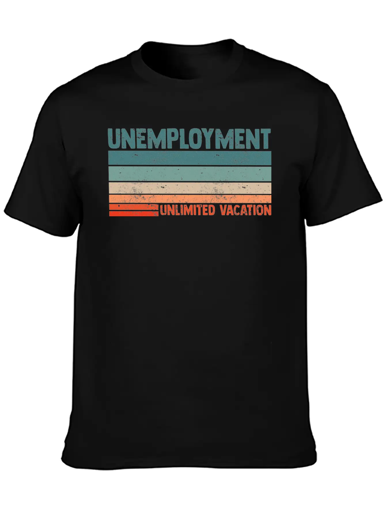 Unlimited Vacation Unemployment For A Jobless Lazy Soft Cotton Short Sleeve Tee ¨C Unisex Wardrobe Staple