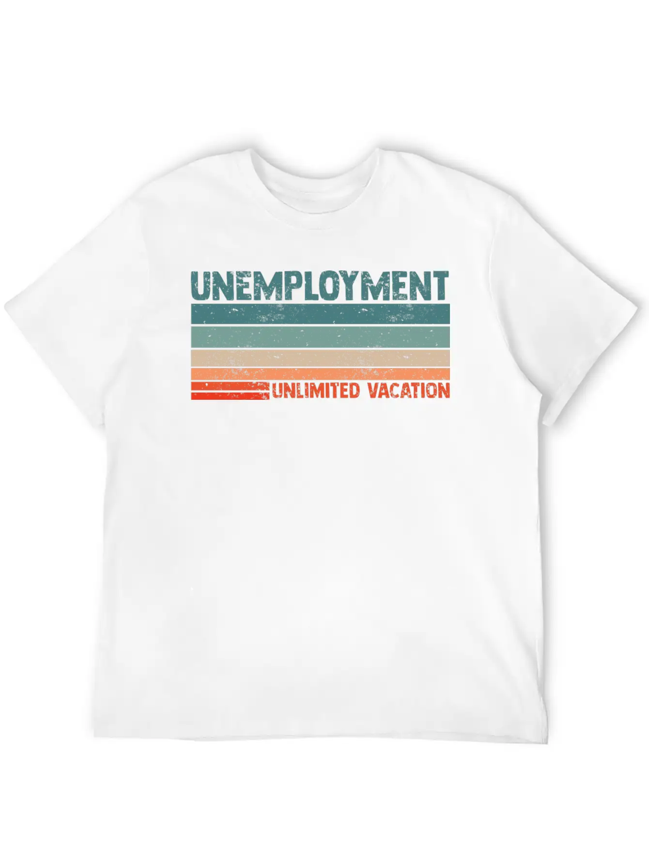 Unlimited Vacation Unemployment For A Jobless Lazy Soft Cotton Short Sleeve Tee ¨C Unisex Wardrobe Staple