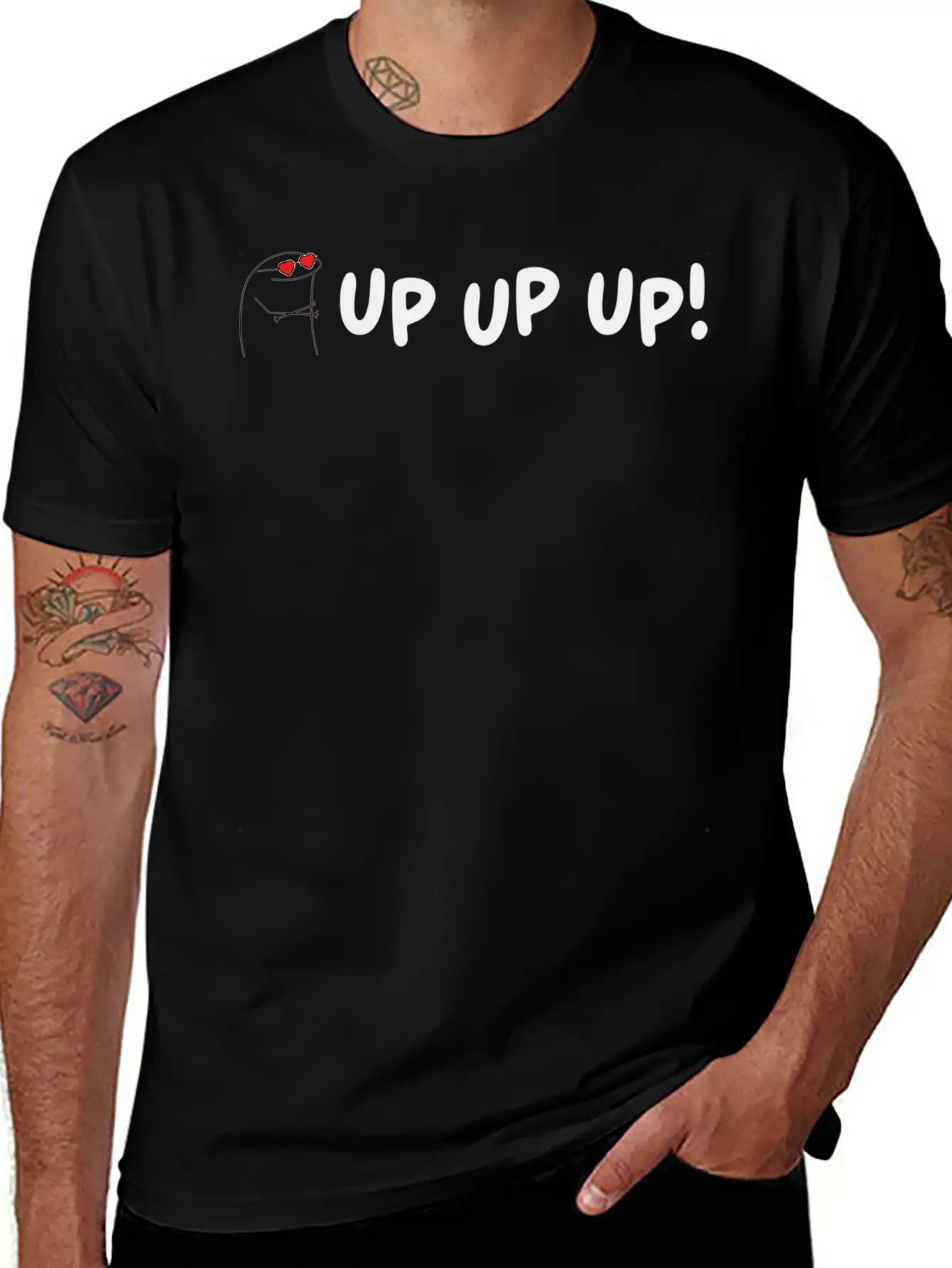 Up Up Up 21 Unisex Casual T-Shirt ¨C Clean Design For Daily Comfort