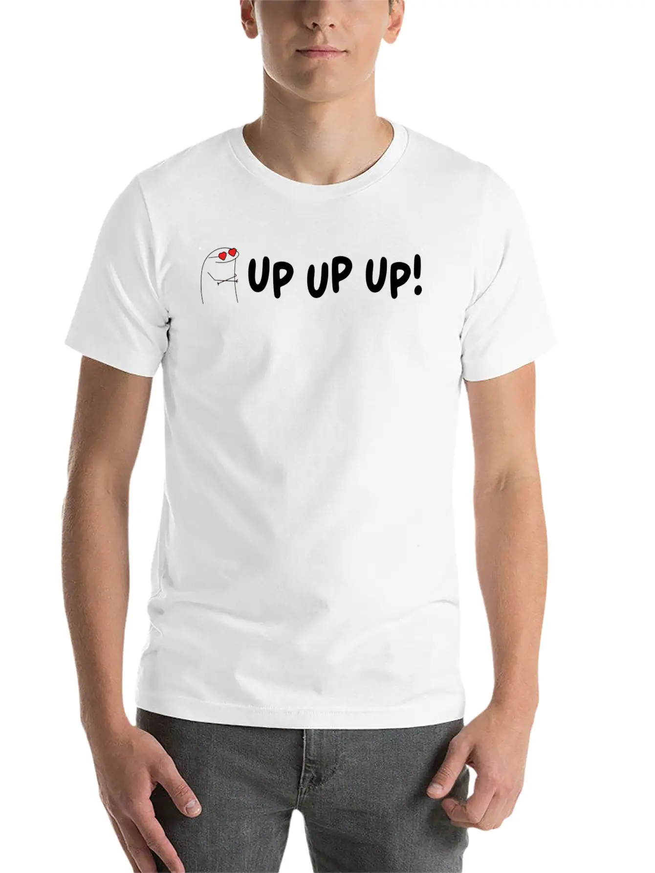 Up Up Up 21 Unisex Casual T-Shirt ¨C Clean Design For Daily Comfort