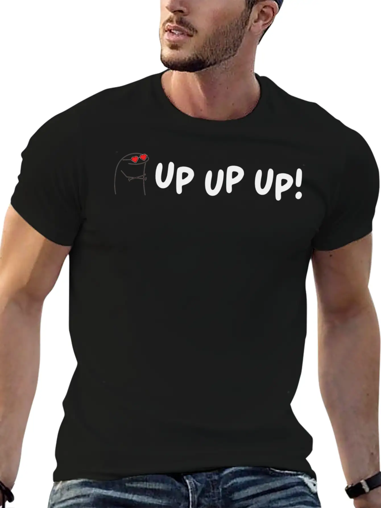 Up Up Up 21 Unisex Casual T-Shirt ¨C Clean Design For Daily Comfort