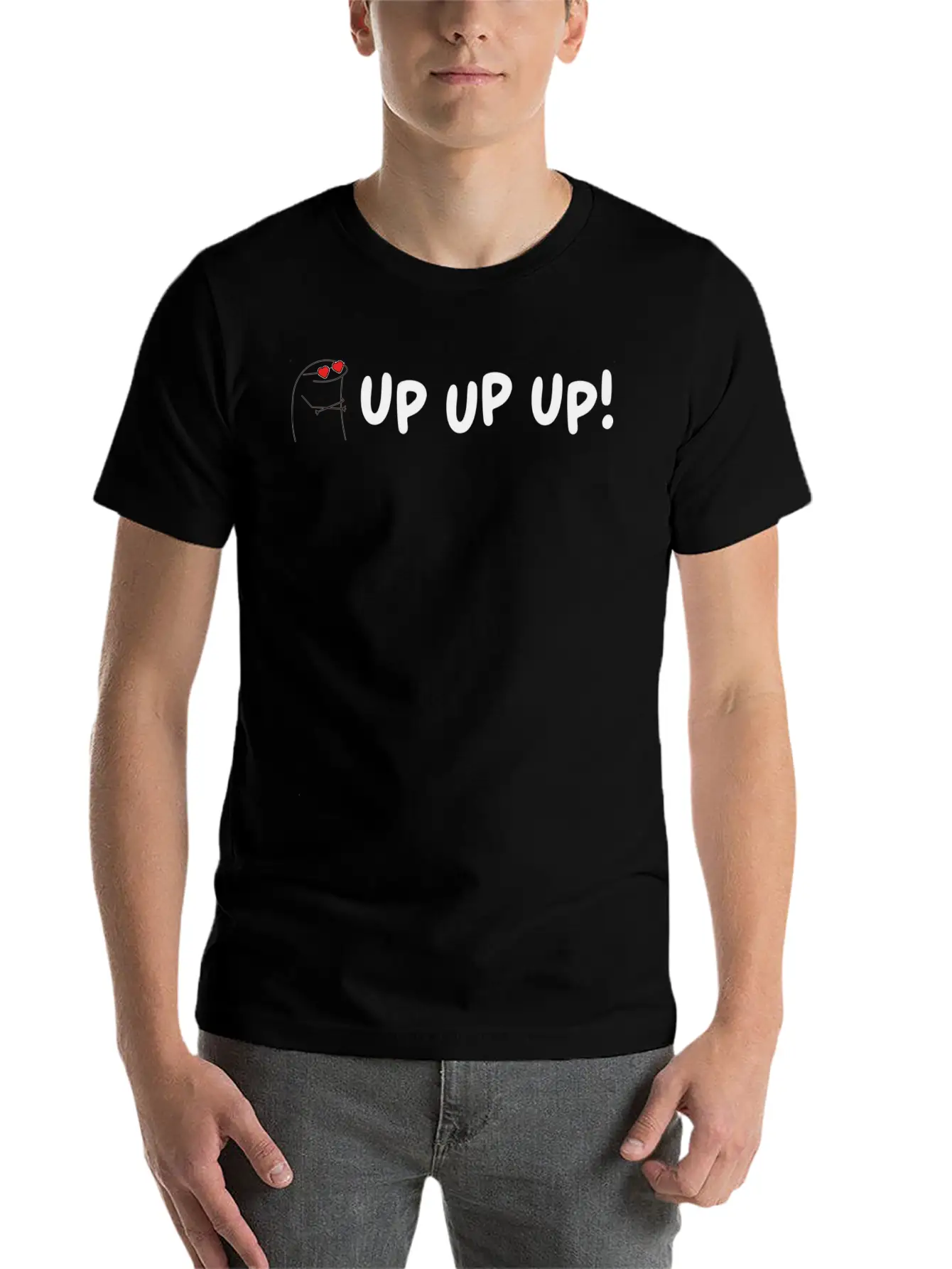Up Up Up 21 Unisex Casual T-Shirt ¨C Clean Design For Daily Comfort