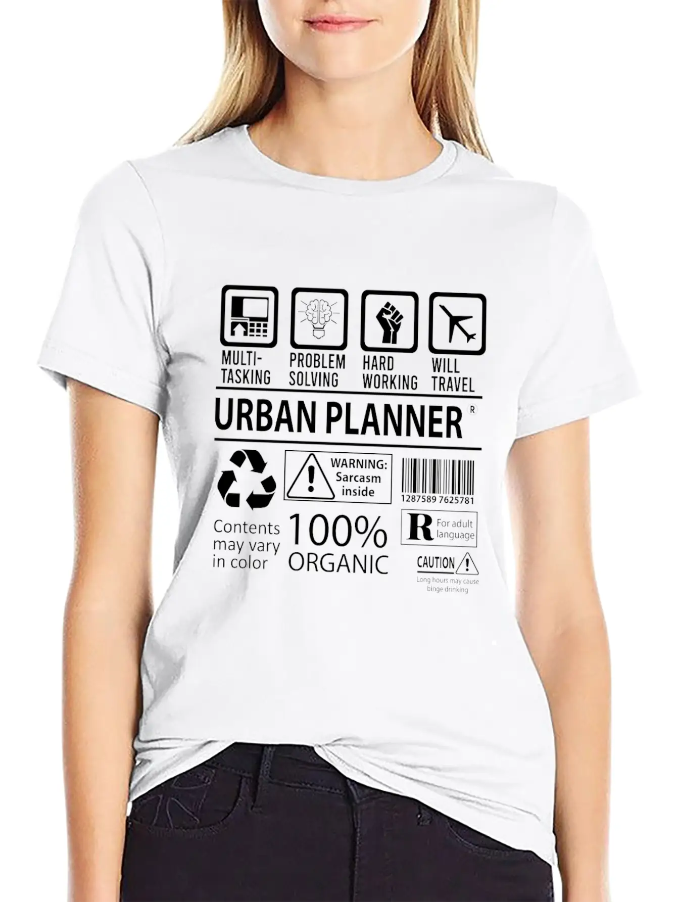Urban Planner T Shirt - Multitasking Job Gift Item Essential Cotton Tee For Daily Outfits ¨C Unisex Style