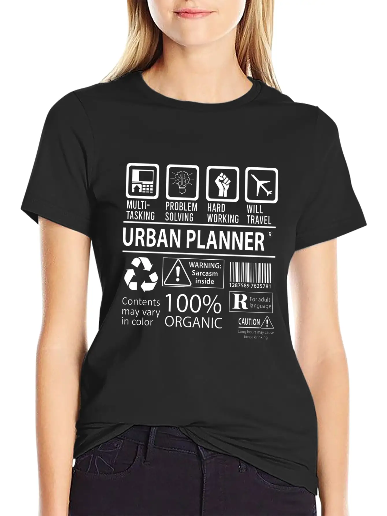 Urban Planner T Shirt - Multitasking Job Gift Item Essential Cotton Tee For Daily Outfits ¨C Unisex Style