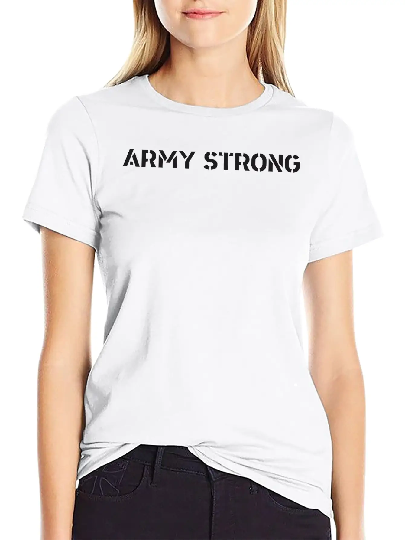 US Army - Army Strong Basic Graphic T-Shirt ¨C Daily Comfort In Soft Cotton