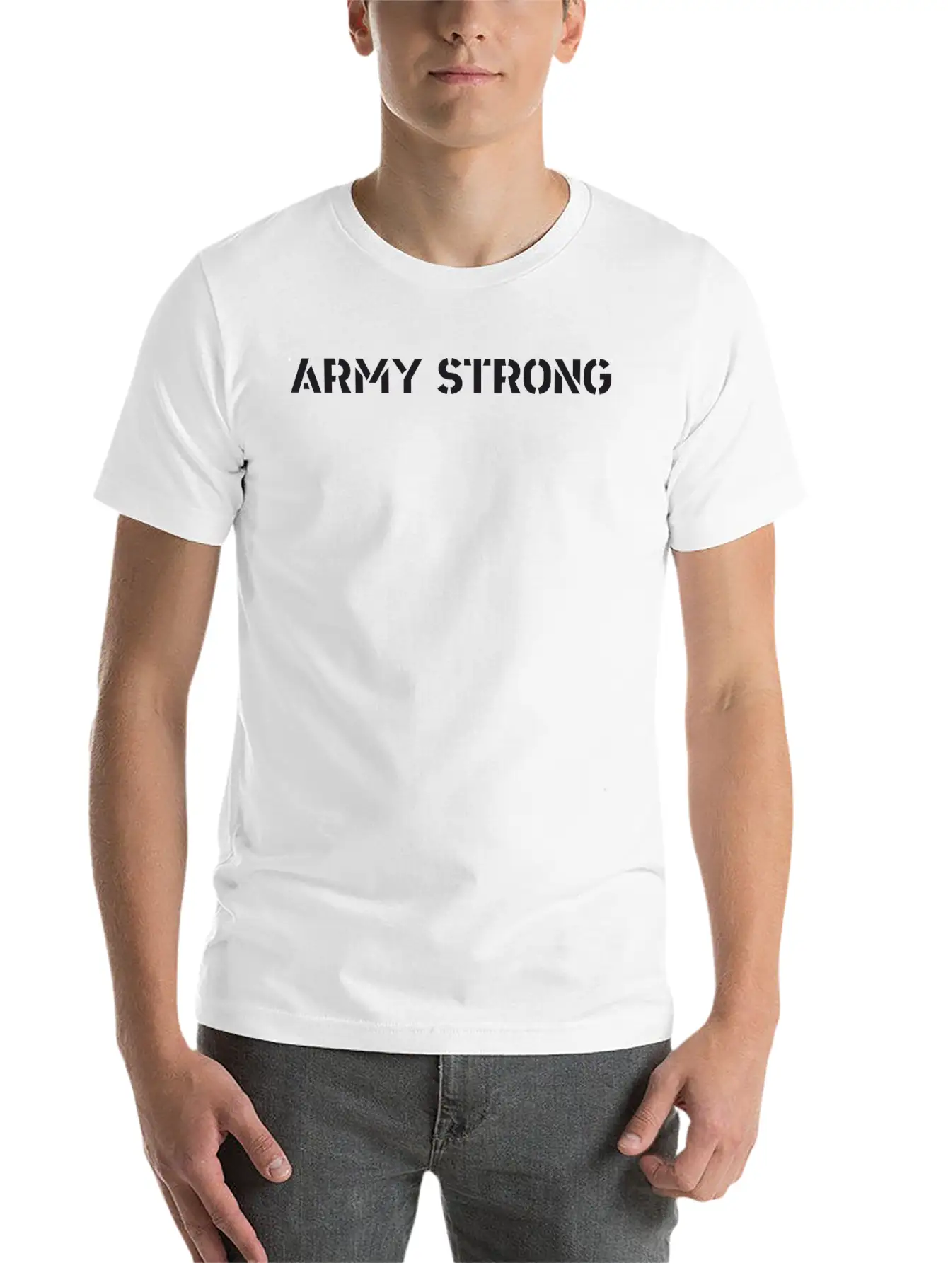 US Army - Army Strong Basic Graphic T-Shirt ¨C Daily Comfort In Soft Cotton