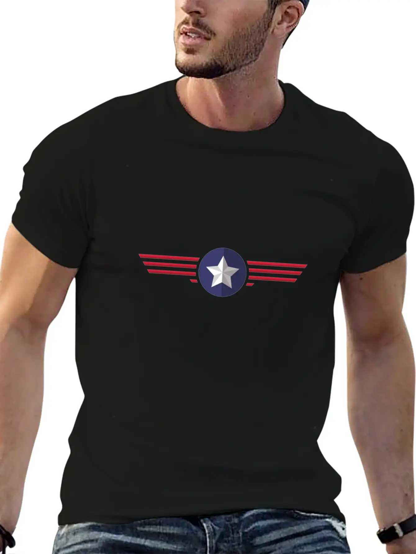 Us Flag Day Essential Cotton Tee For Daily Outfits ¨C Unisex Style