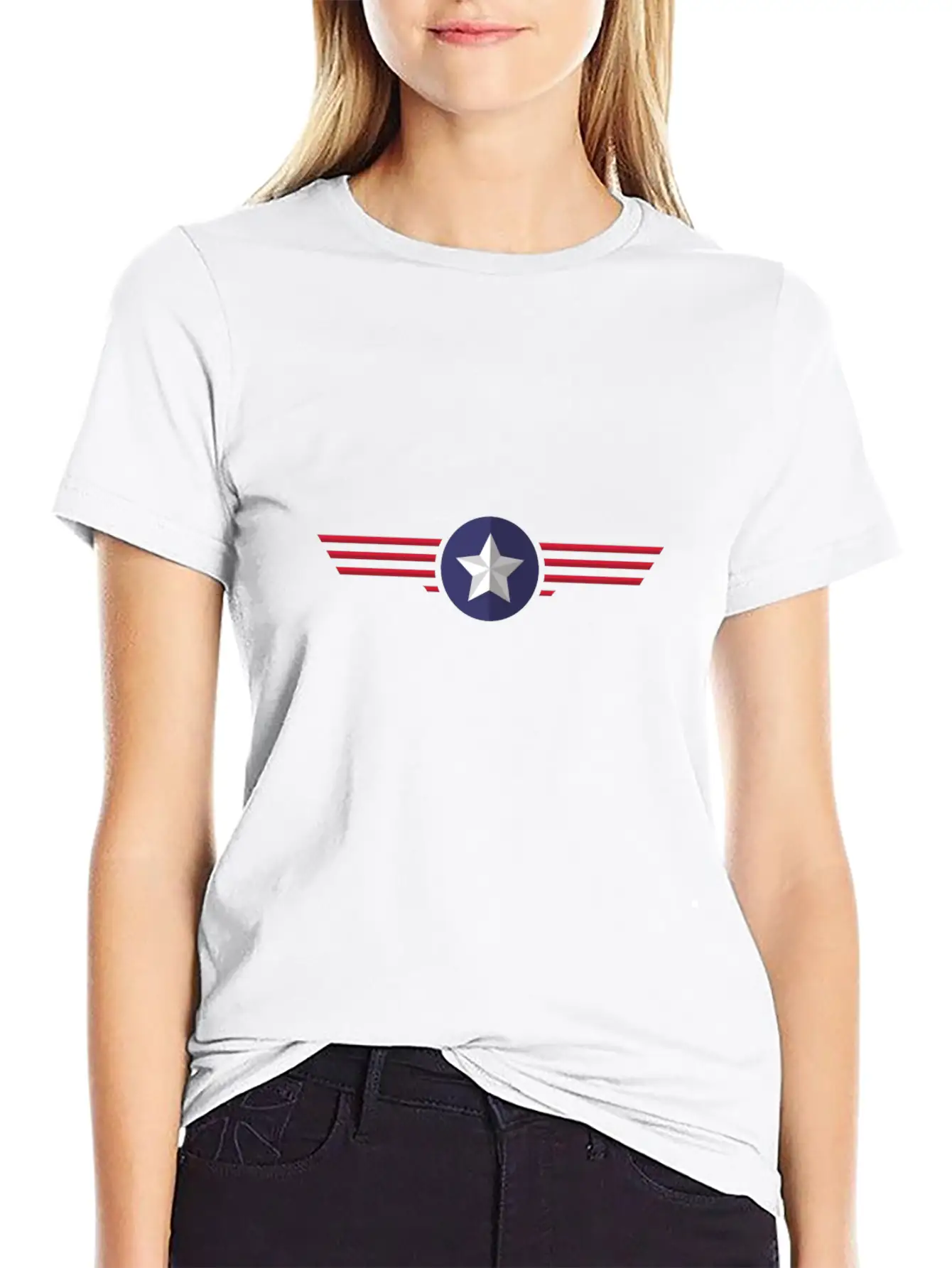 Us Flag Day Essential Cotton Tee For Daily Outfits ¨C Unisex Style