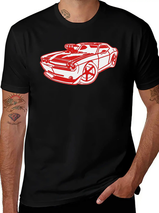US Muscle Car Unisex Casual T-Shirt ¨C Clean Design For Daily Comfort
