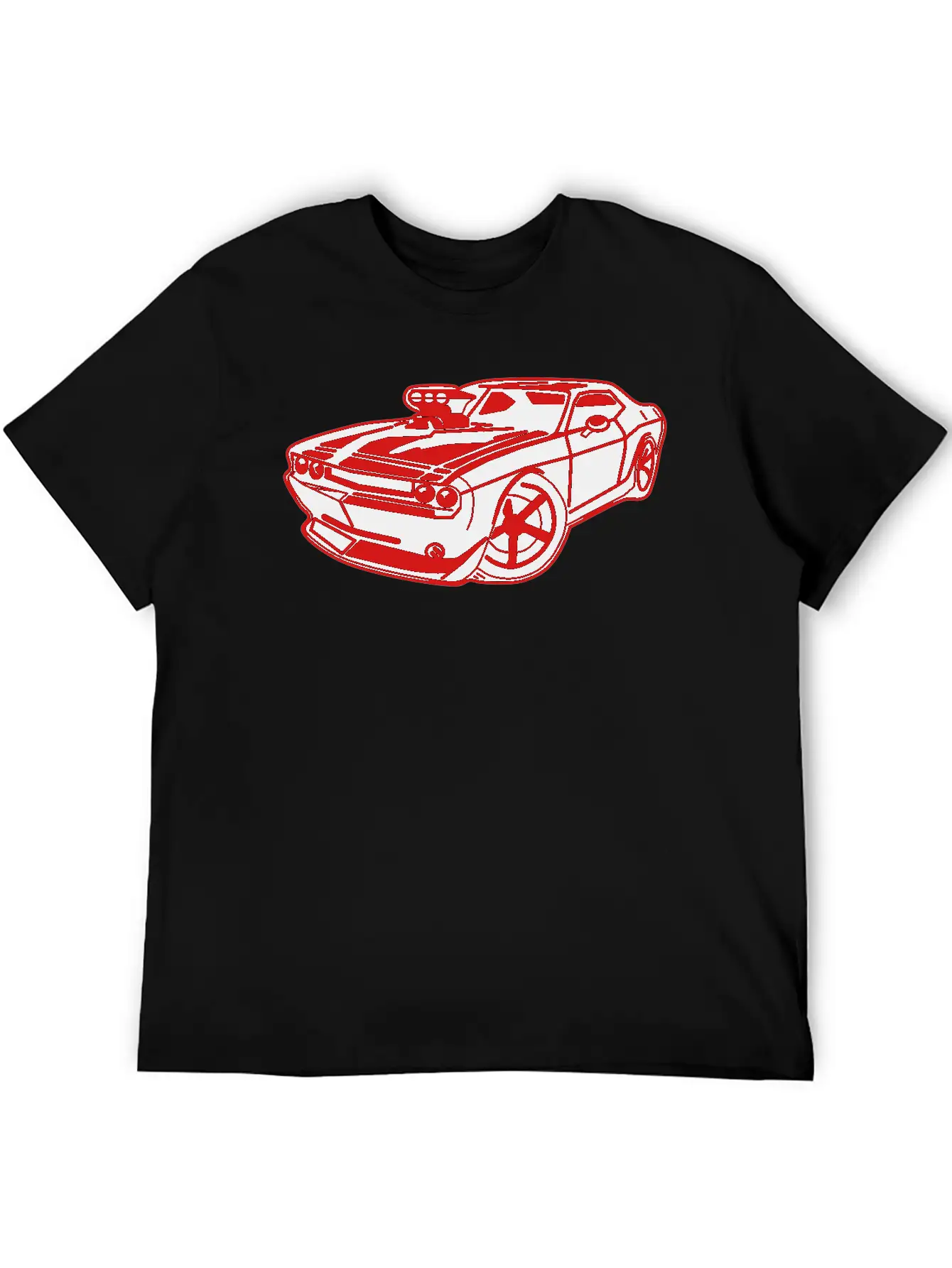 US Muscle Car Unisex Casual T-Shirt ¨C Clean Design For Daily Comfort