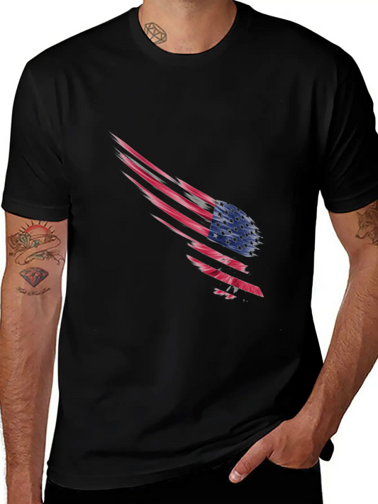 Usa Flag Unisex Casual T-Shirt ¨C Clean Design For Daily Comfort