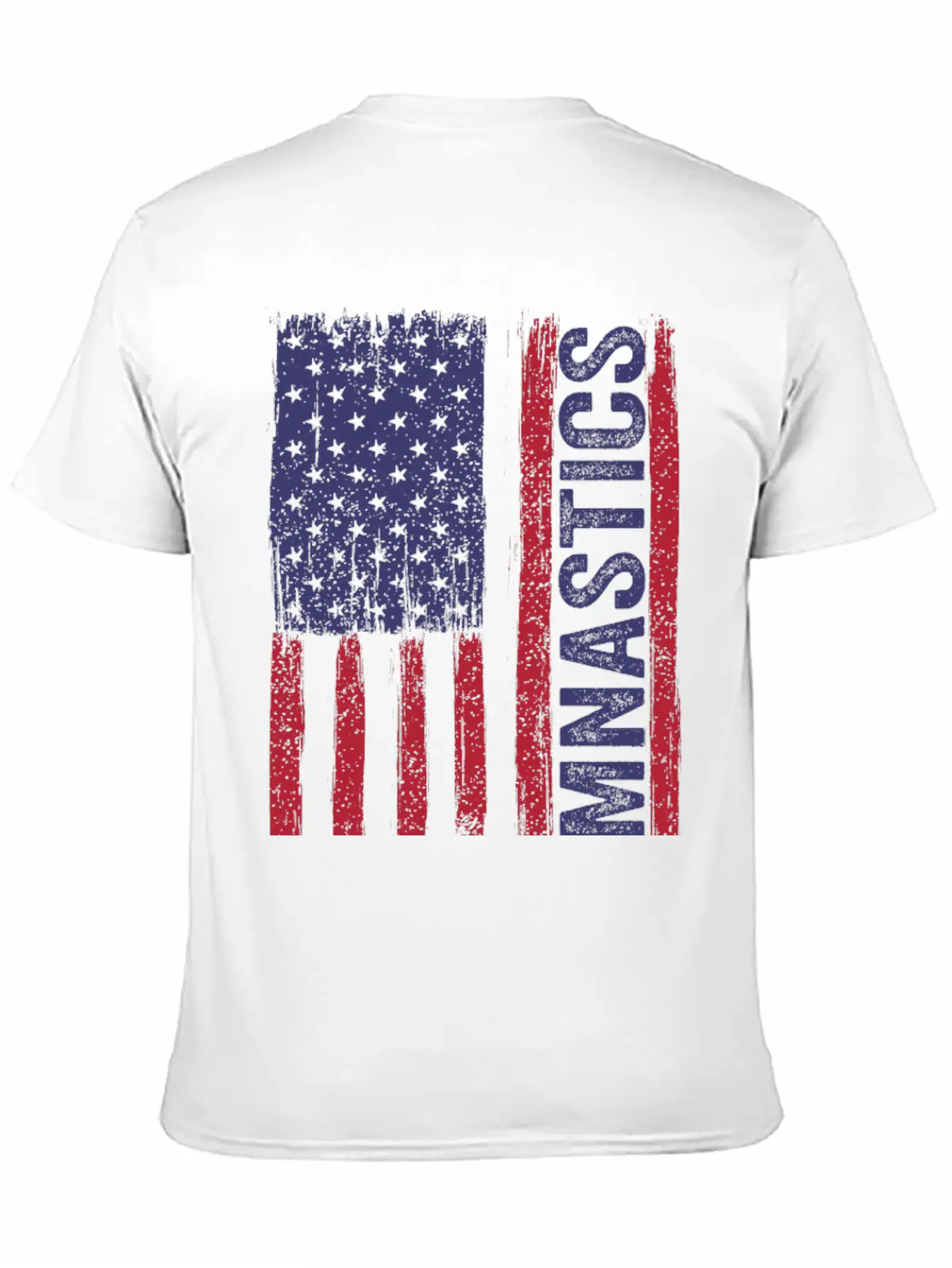 USA Gymnastics Flag Essential Cotton Tee For Daily Outfits ¨C Unisex Style