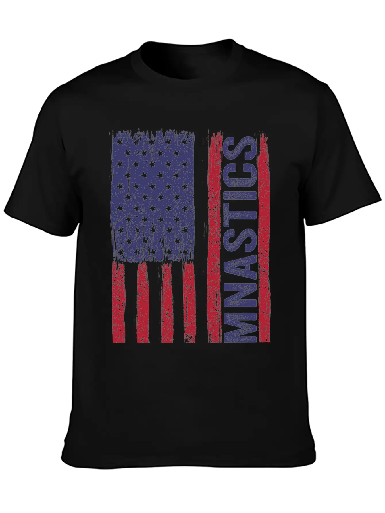 USA Gymnastics Flag Essential Cotton Tee For Daily Outfits ¨C Unisex Style
