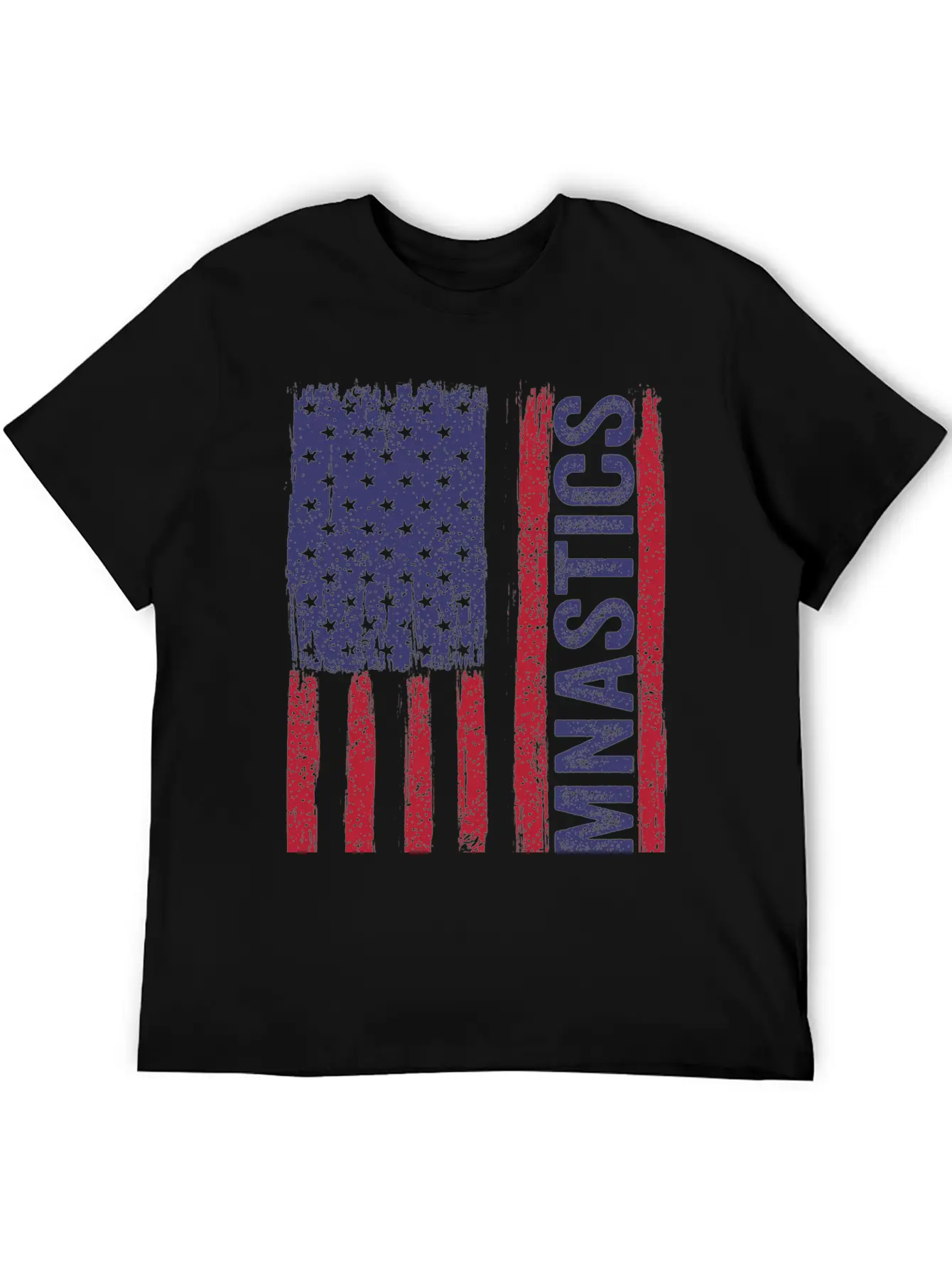 USA Gymnastics Flag Essential Cotton Tee For Daily Outfits ¨C Unisex Style