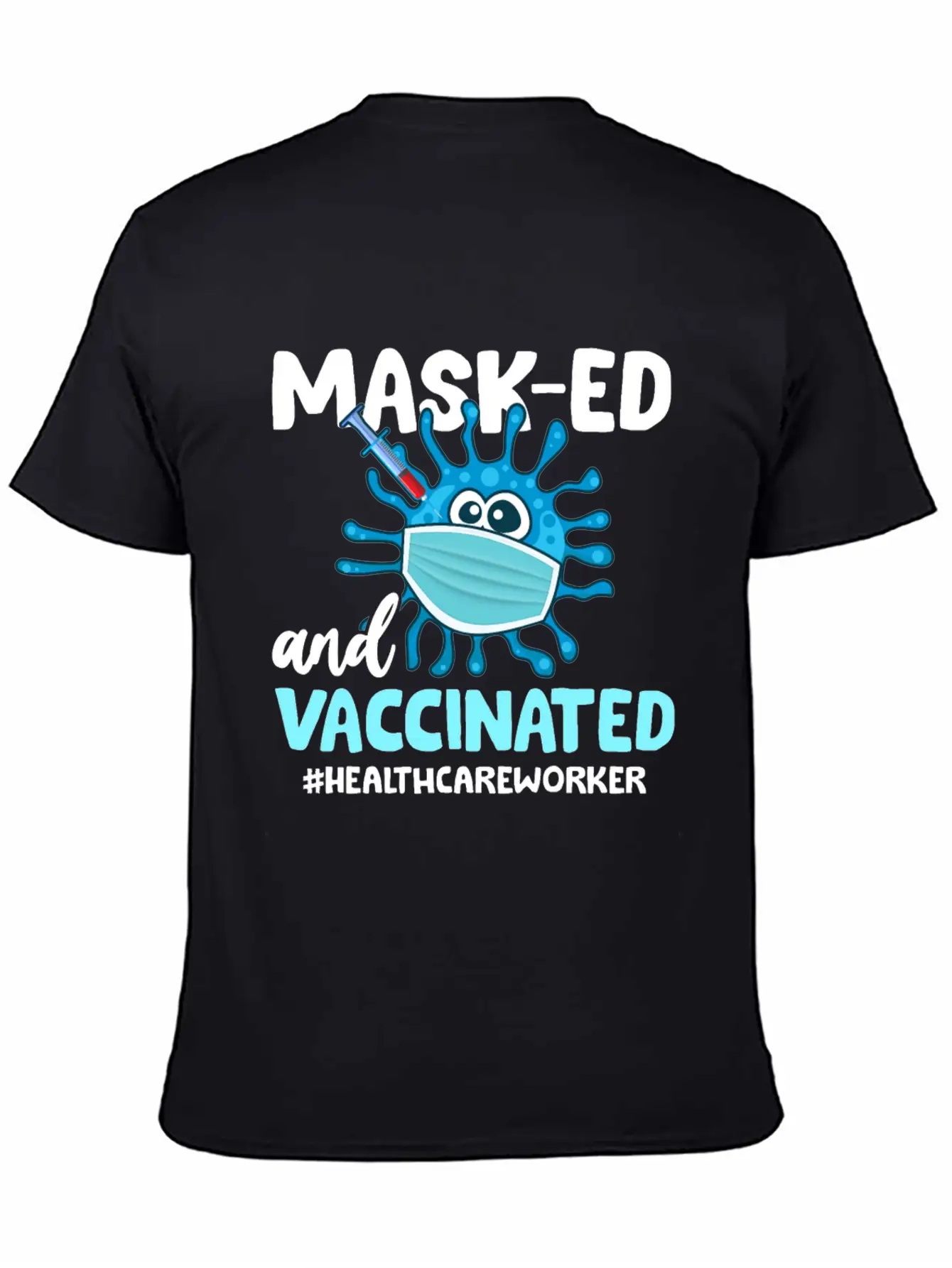 Vaccination 2021 - Being Vaccinated Saves Lives Essential Cotton Tee For Daily Outfits ¨C Unisex Style