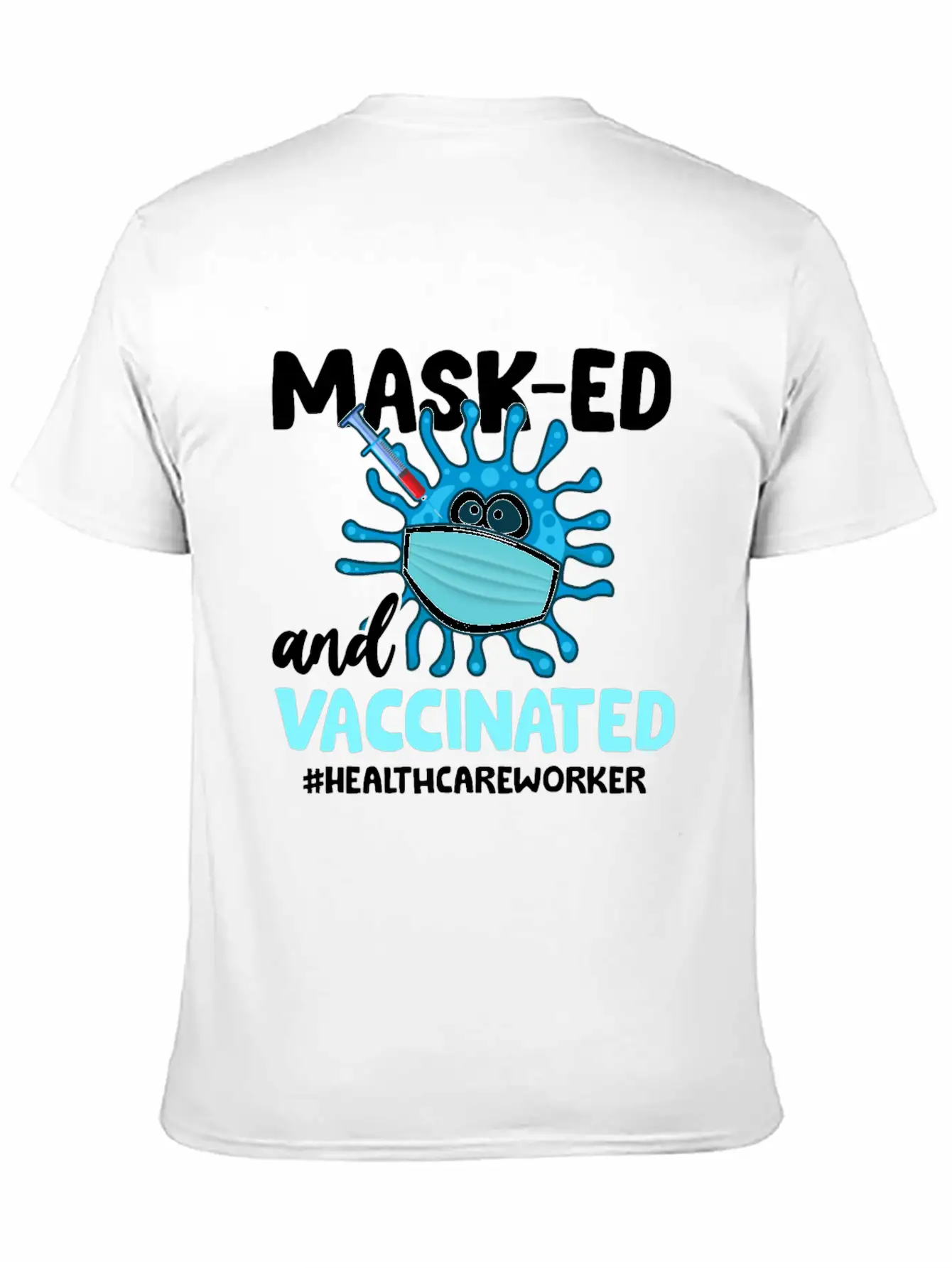 Vaccination 2021 - Being Vaccinated Saves Lives Essential Cotton Tee For Daily Outfits ¨C Unisex Style