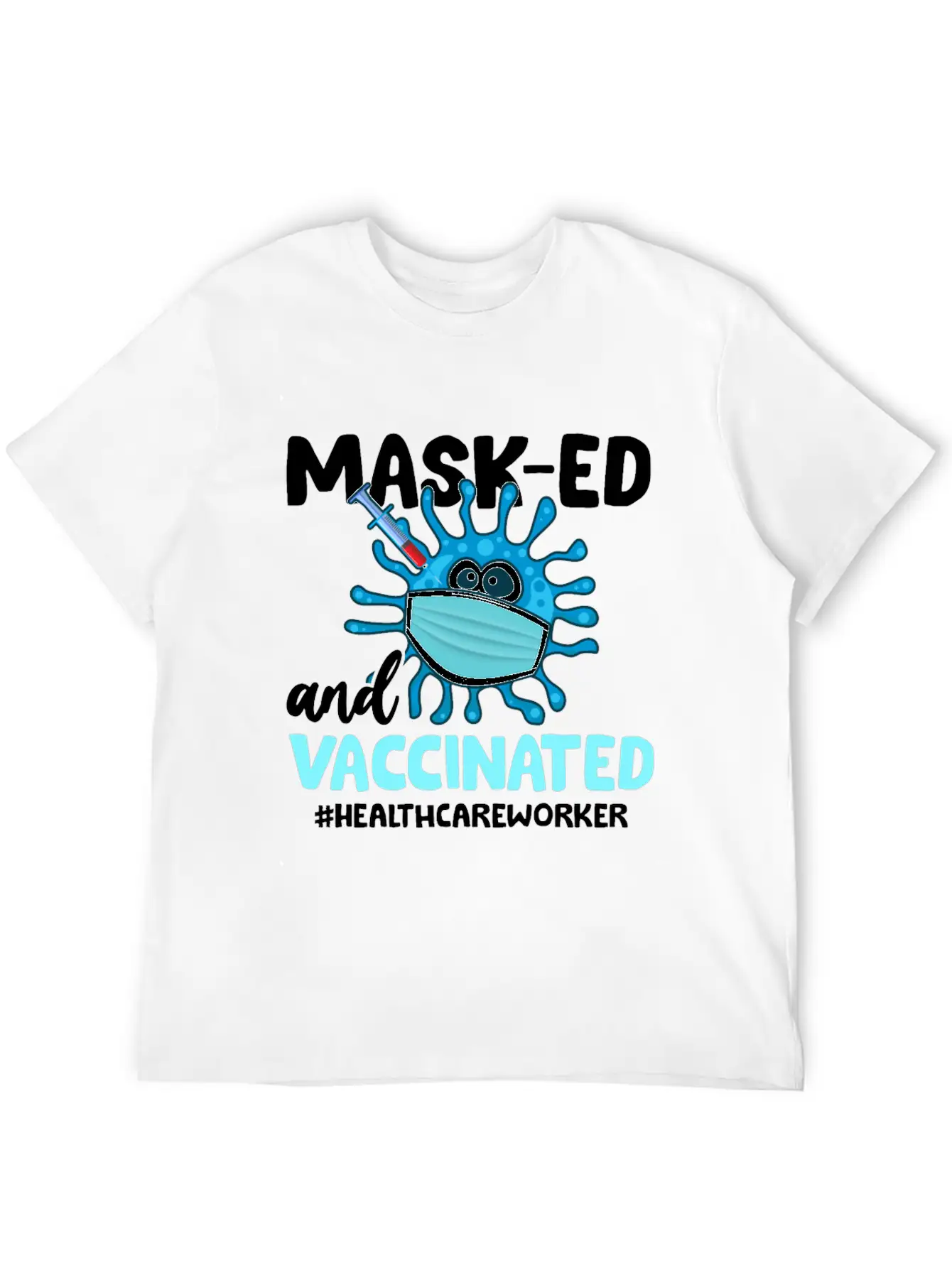 Vaccination 2021 - Being Vaccinated Saves Lives Essential Cotton Tee For Daily Outfits ¨C Unisex Style