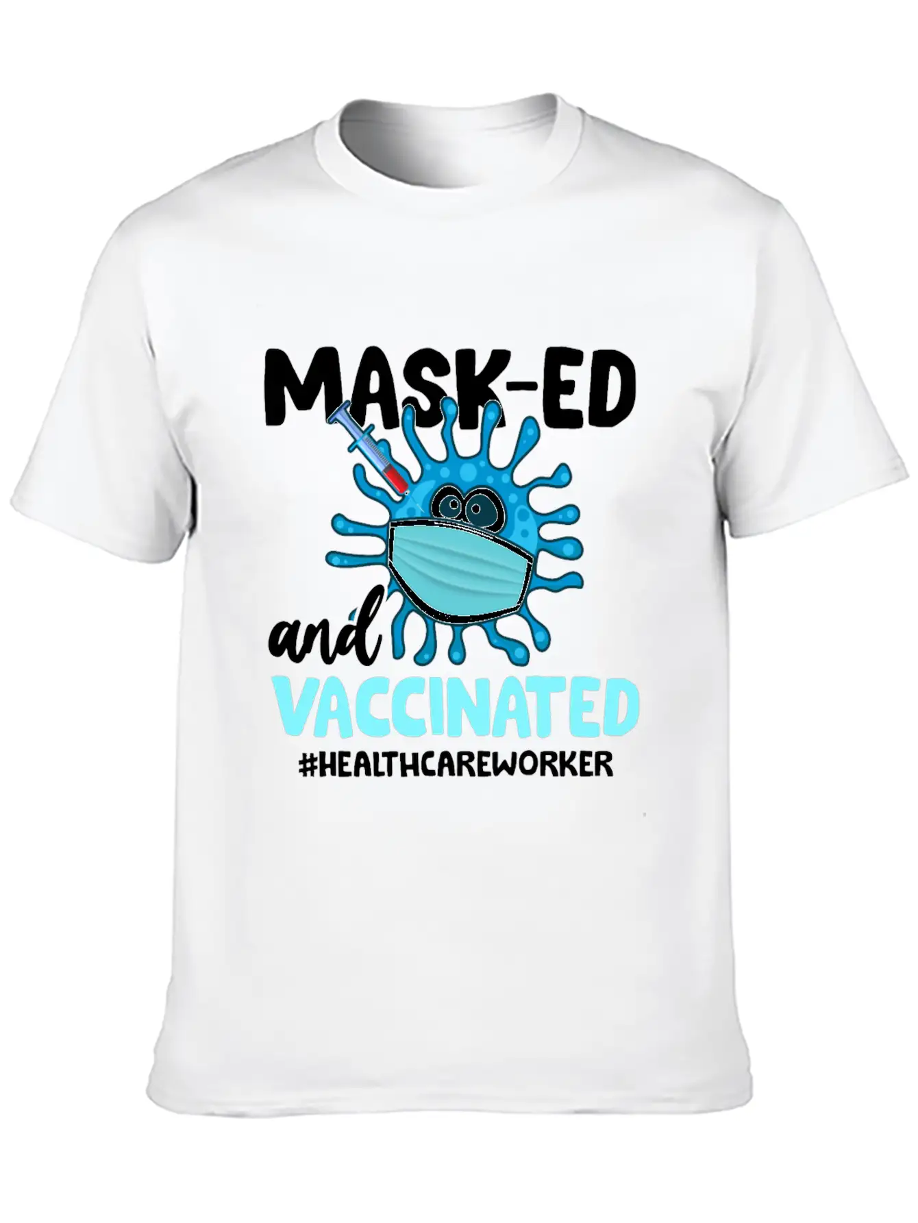 Vaccination 2021 - Being Vaccinated Saves Lives Essential Cotton Tee For Daily Outfits ¨C Unisex Style