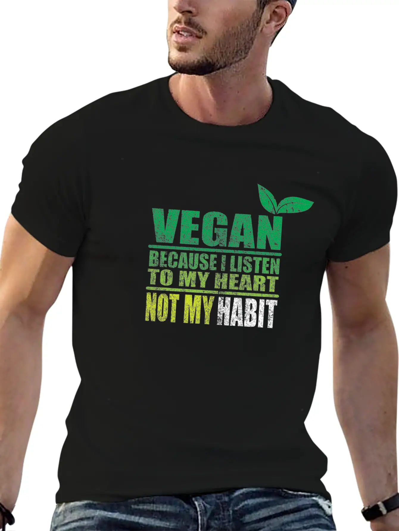 Vegan Basic Graphic T-Shirt ¨C Daily Comfort In Soft Cotton