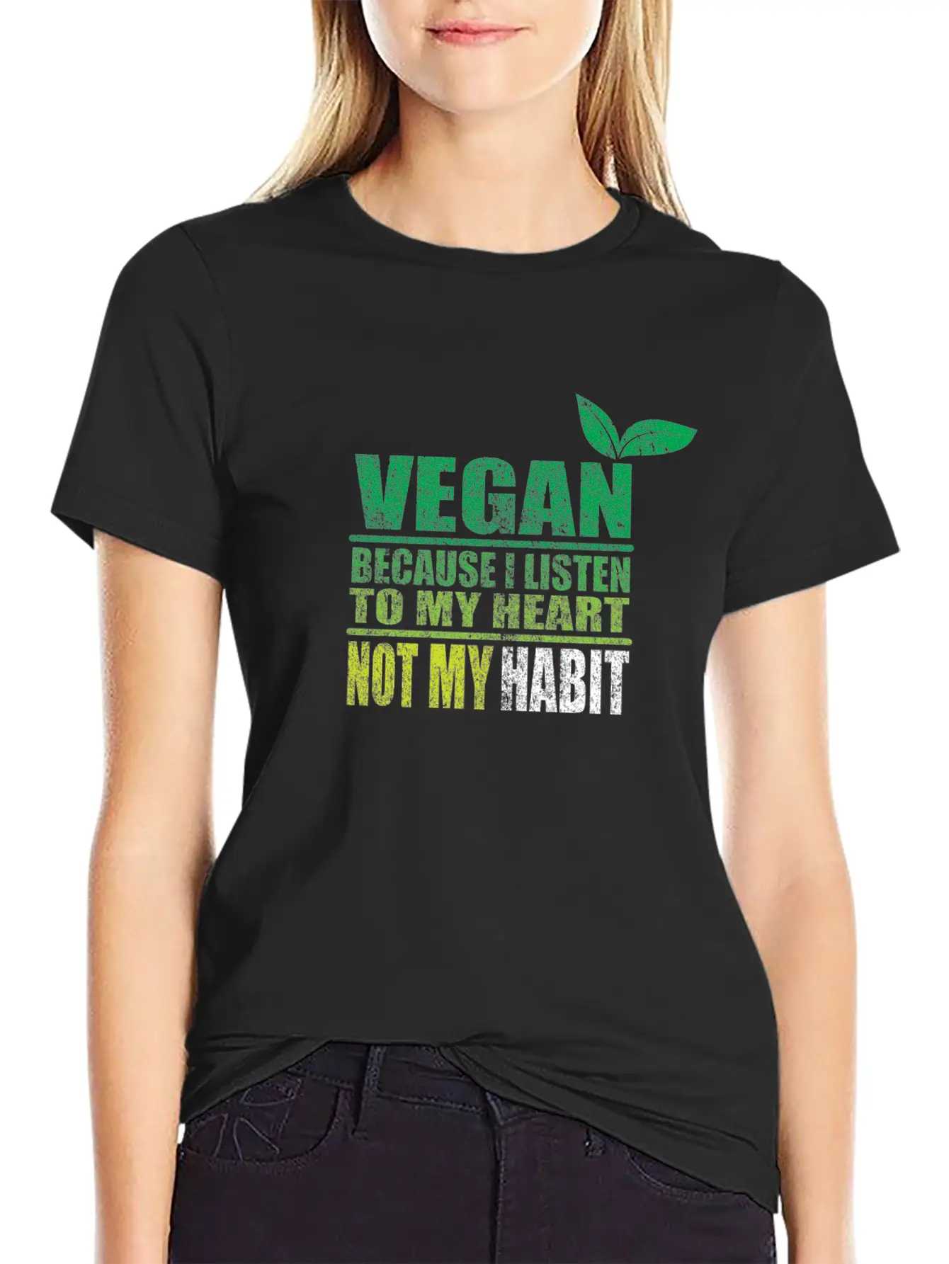 Vegan Basic Graphic T-Shirt ¨C Daily Comfort In Soft Cotton