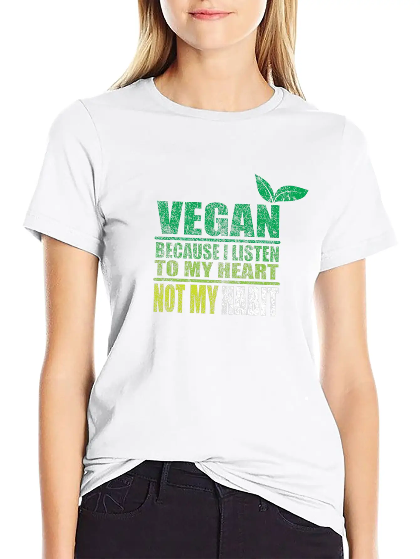 Vegan Basic Graphic T-Shirt ¨C Daily Comfort In Soft Cotton