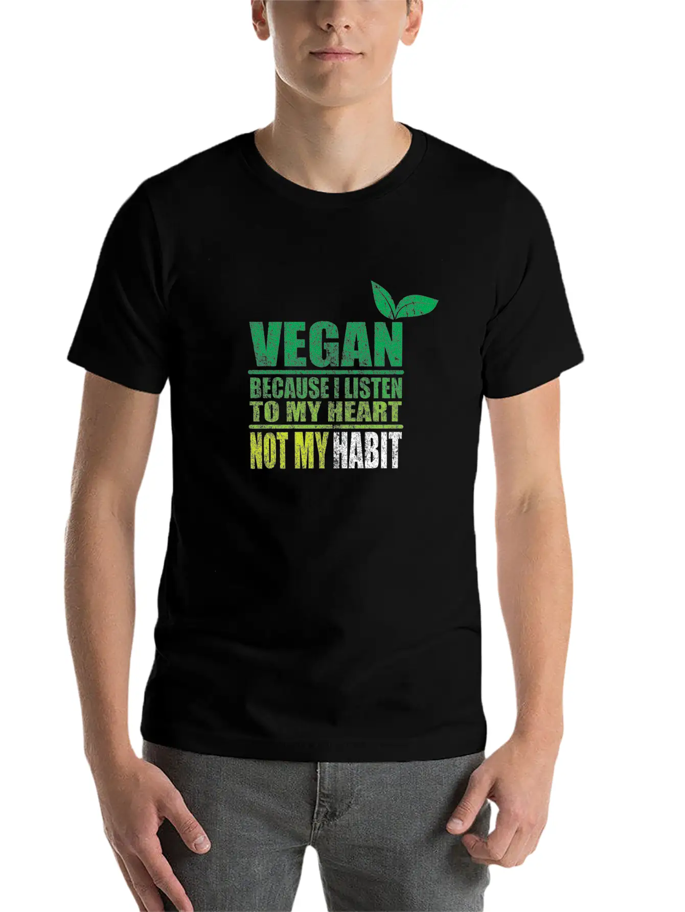 Vegan Basic Graphic T-Shirt ¨C Daily Comfort In Soft Cotton
