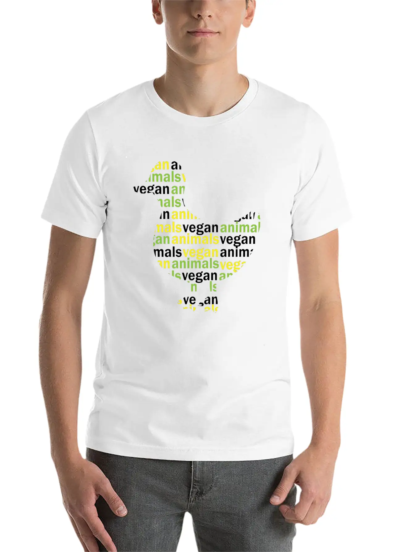 Vegan Essential Cotton Tee For Daily Outfits ¨C Unisex Style
