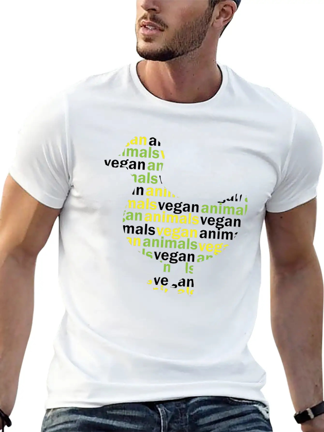 Vegan Essential Cotton Tee For Daily Outfits ¨C Unisex Style