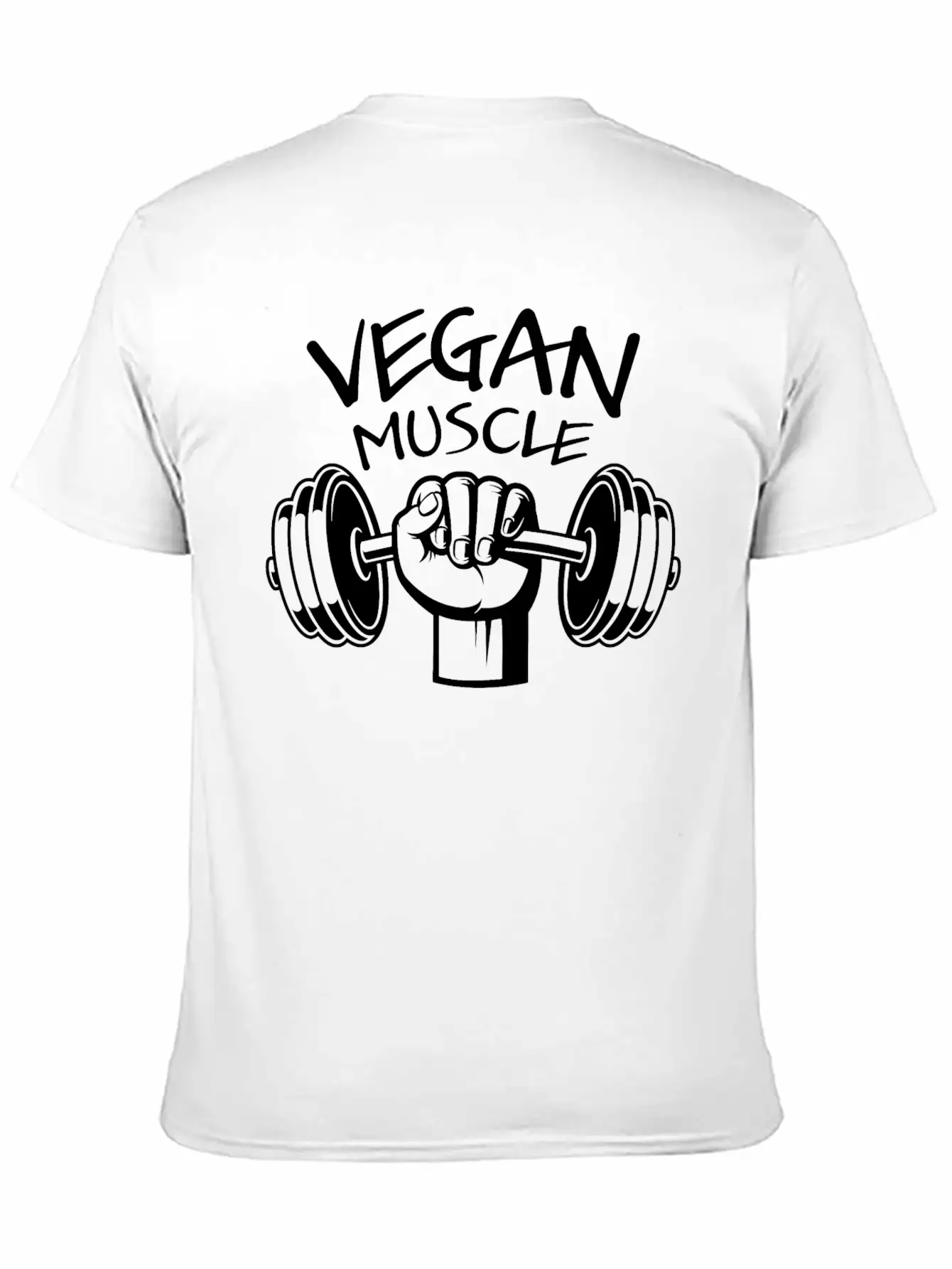 Vegan Muscle Nutrition Plant Vegetable Gift Essential Cotton Tee For Daily Outfits ¨C Unisex Style