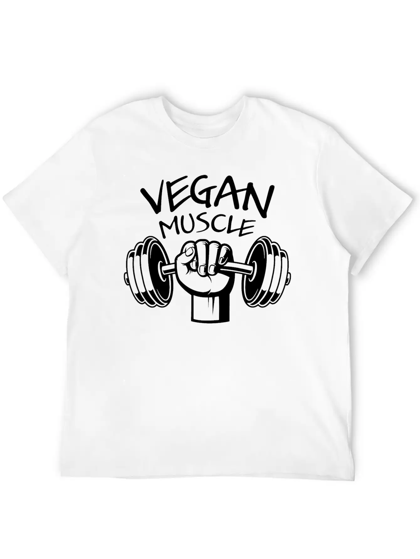 Vegan Muscle Nutrition Plant Vegetable Gift Essential Cotton Tee For Daily Outfits ¨C Unisex Style