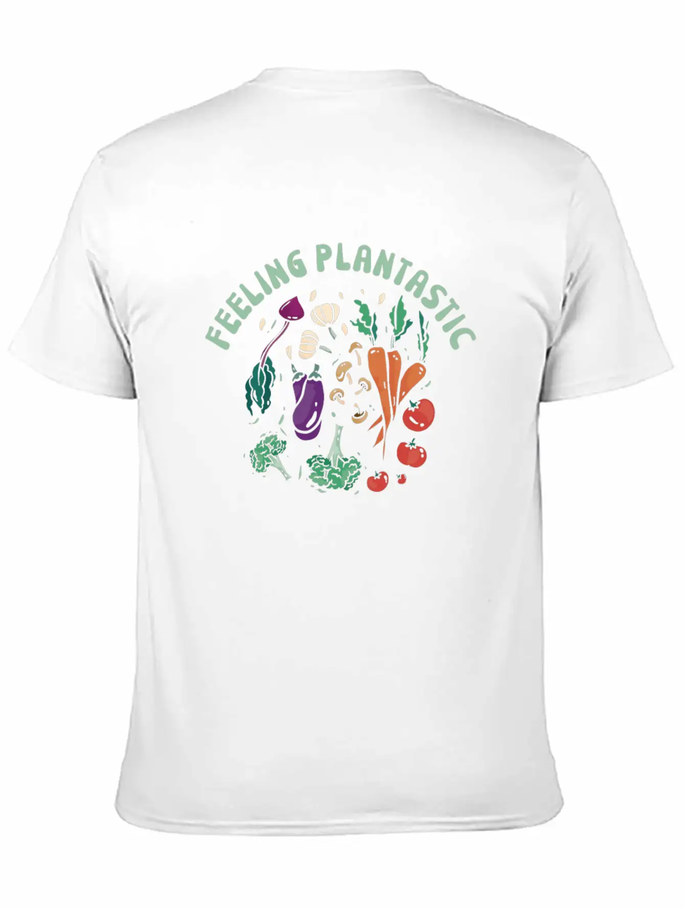 Vegan Plantastic Vegetarian Lifestyle Unisex Casual T-Shirt ¨C Clean Design For Daily Comfort