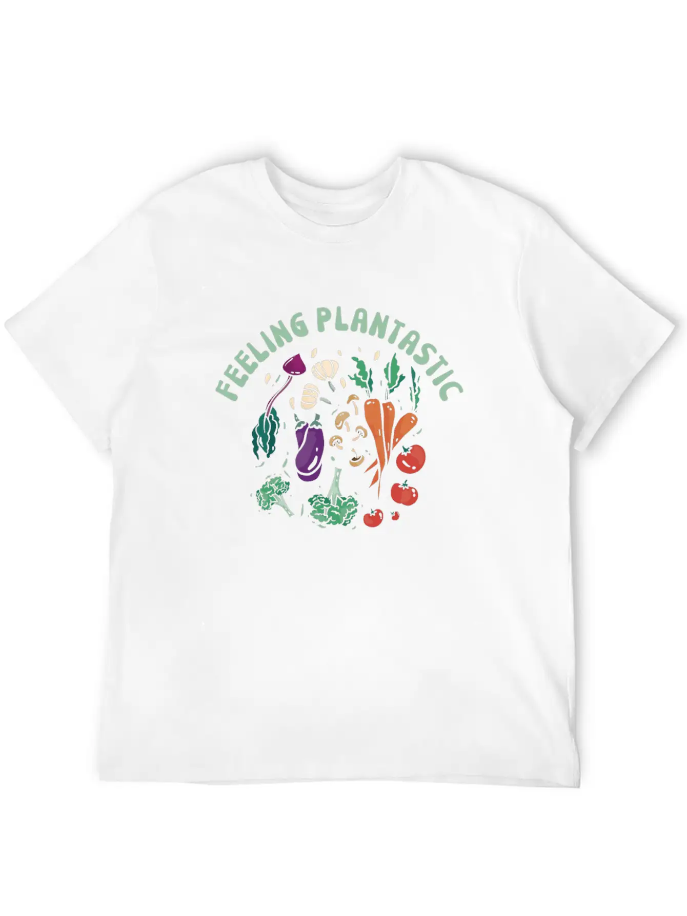 Vegan Plantastic Vegetarian Lifestyle Unisex Casual T-Shirt ¨C Clean Design For Daily Comfort
