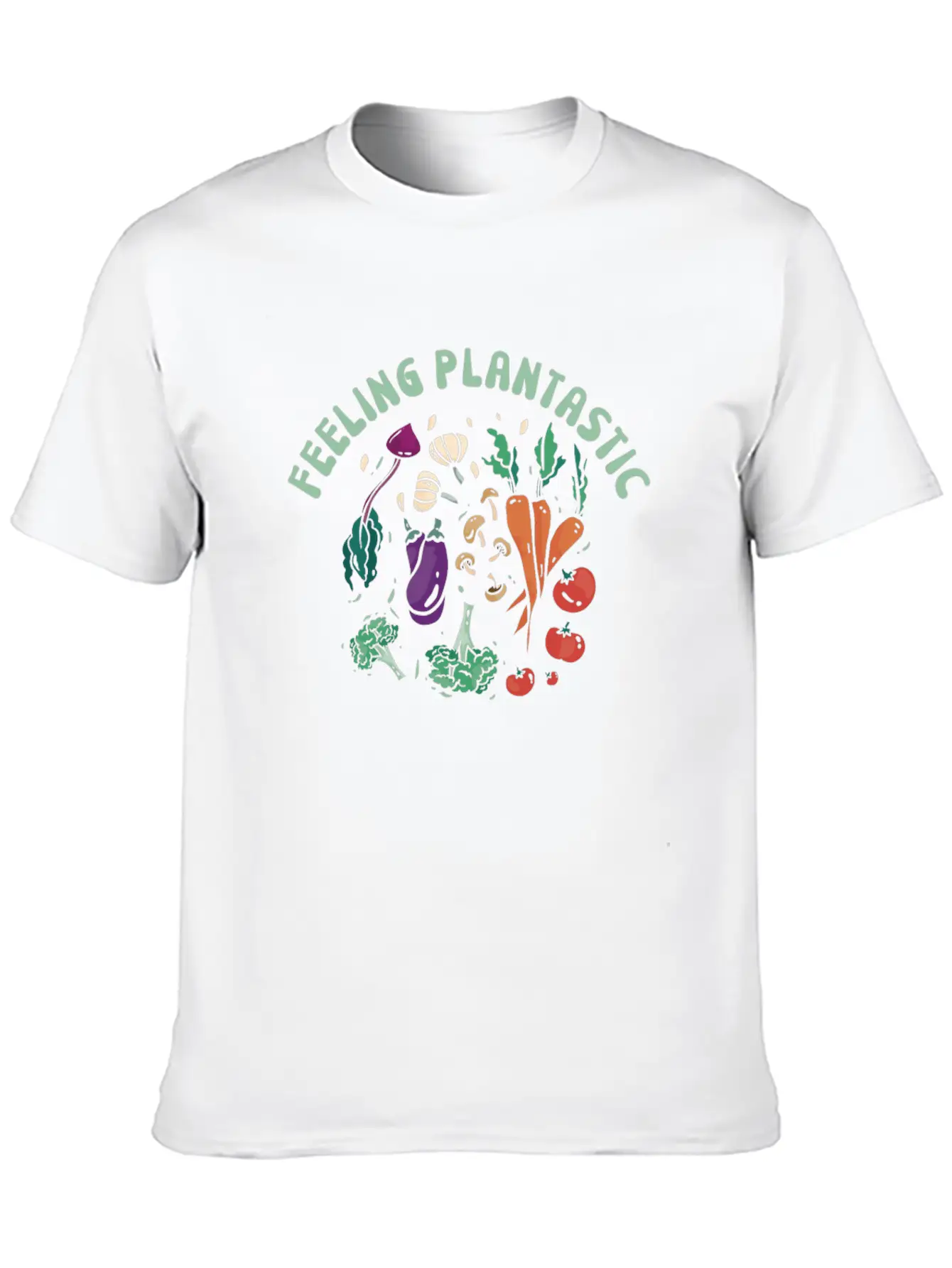 Vegan Plantastic Vegetarian Lifestyle Unisex Casual T-Shirt ¨C Clean Design For Daily Comfort