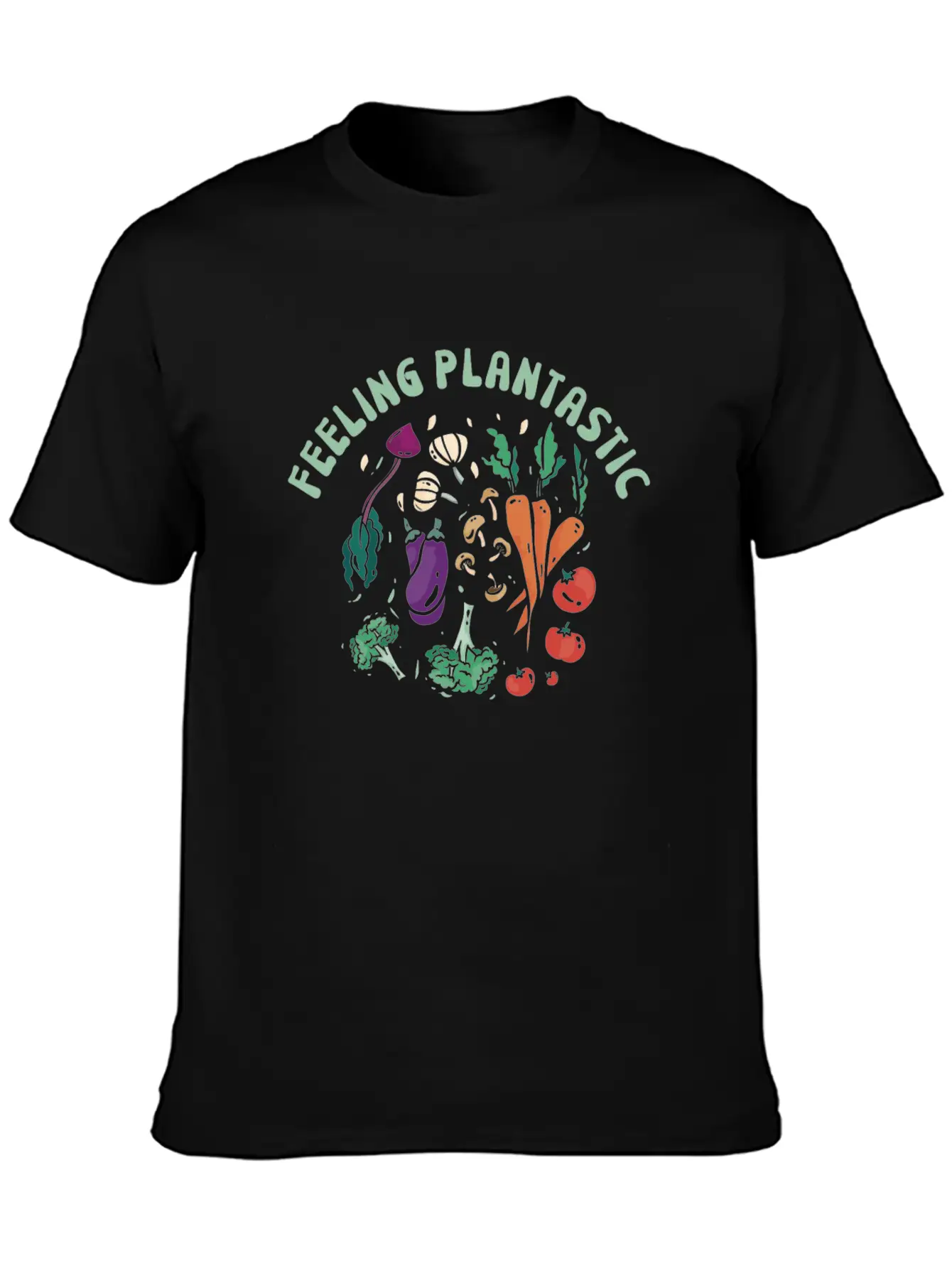 Vegan Plantastic Vegetarian Lifestyle Unisex Casual T-Shirt ¨C Clean Design For Daily Comfort