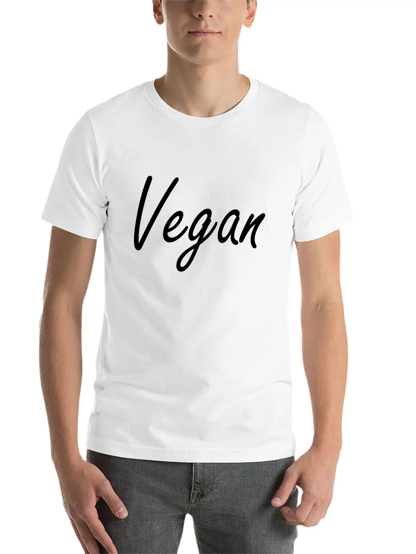 Vegan Soft Cotton Short Sleeve Tee ¨C Unisex Wardrobe Staple