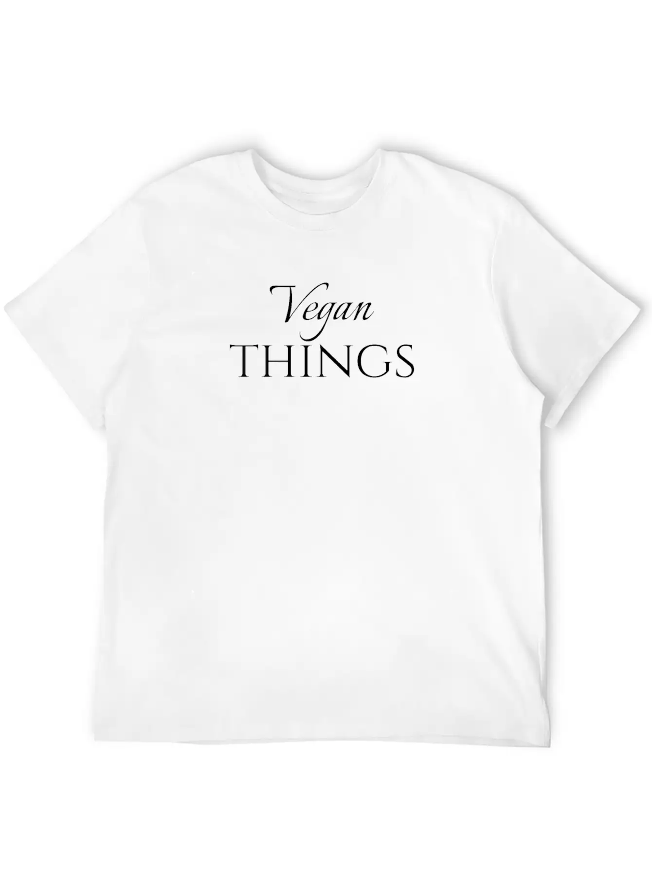Vegan Things, Vegan Quote, Veganism, Veggie Basic Graphic T-Shirt ¨C Daily Comfort In Soft Cotton