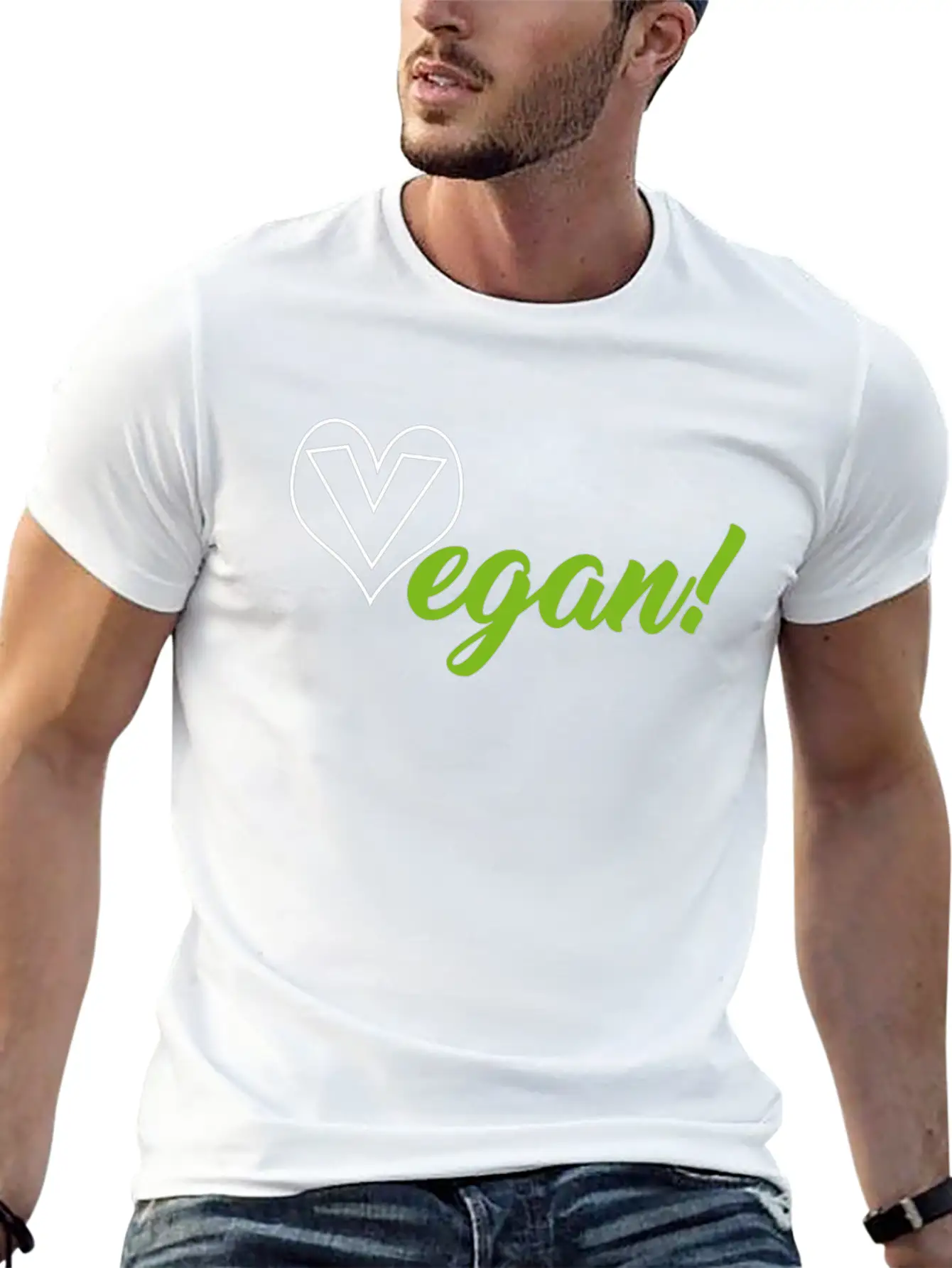 Vegan Vegan Vegan Essential Cotton Tee For Daily Outfits ¨C Unisex Style