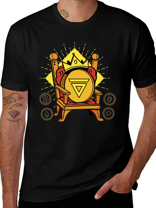 Velas Is King Crypto Soft Cotton Short Sleeve Tee ¨C Unisex Wardrobe Staple